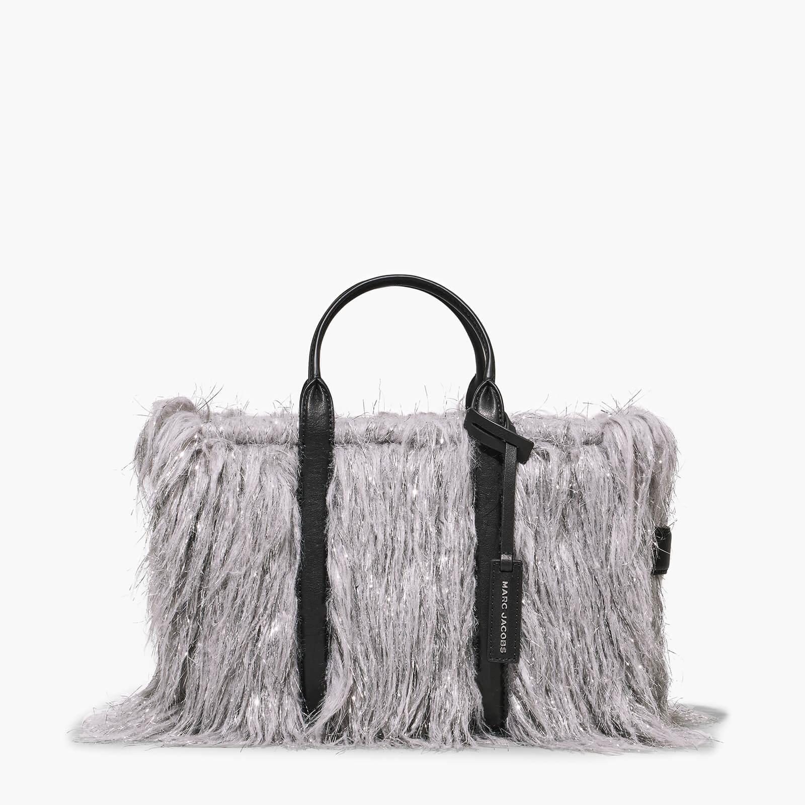 Marc Jacobs The Creature Mini Faux Fur Tote Bag in Gray Lyst