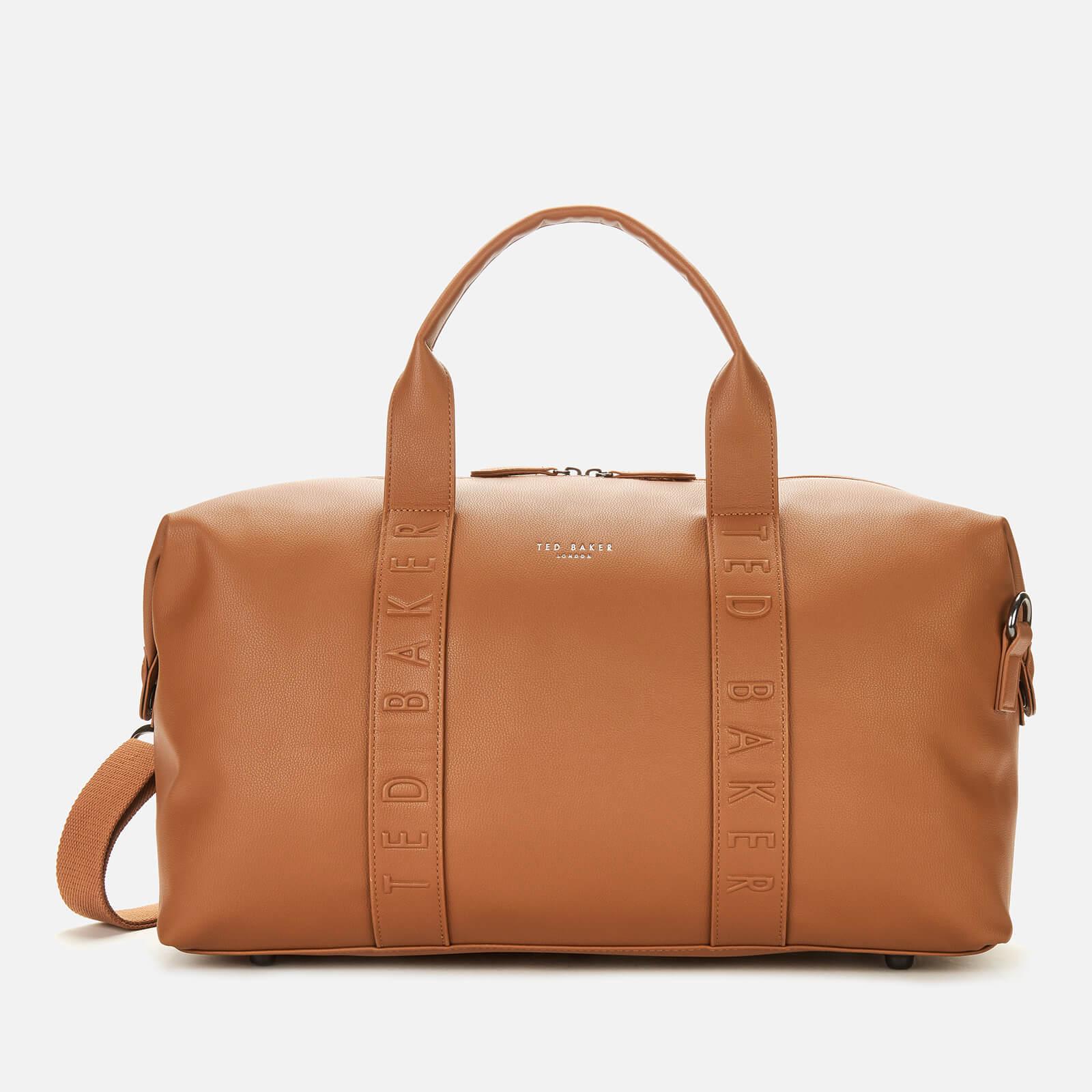 Ted Baker Hungar Debossed Holdall Weekend Bag in Brown for Men | Lyst