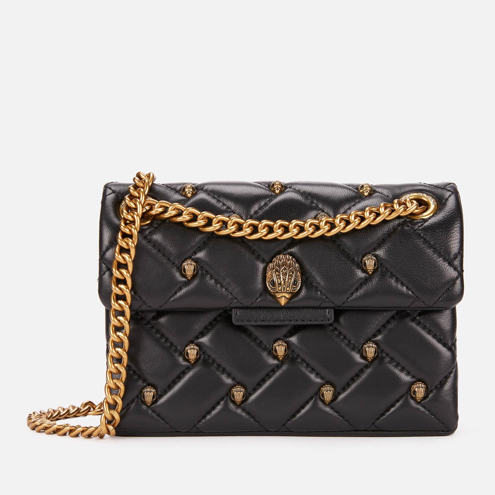 Kurt Geiger Eagle Studded Mini Shoulder Bag in Black | Lyst