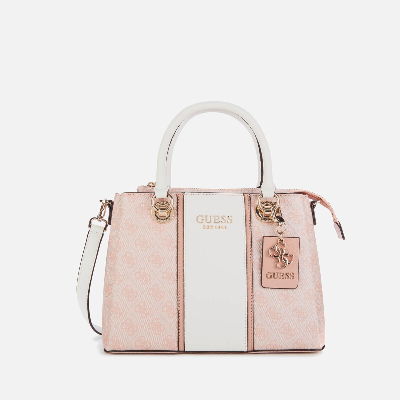 Guess Cathleen 3 Compartment Satchel in Pink | Lyst Australia