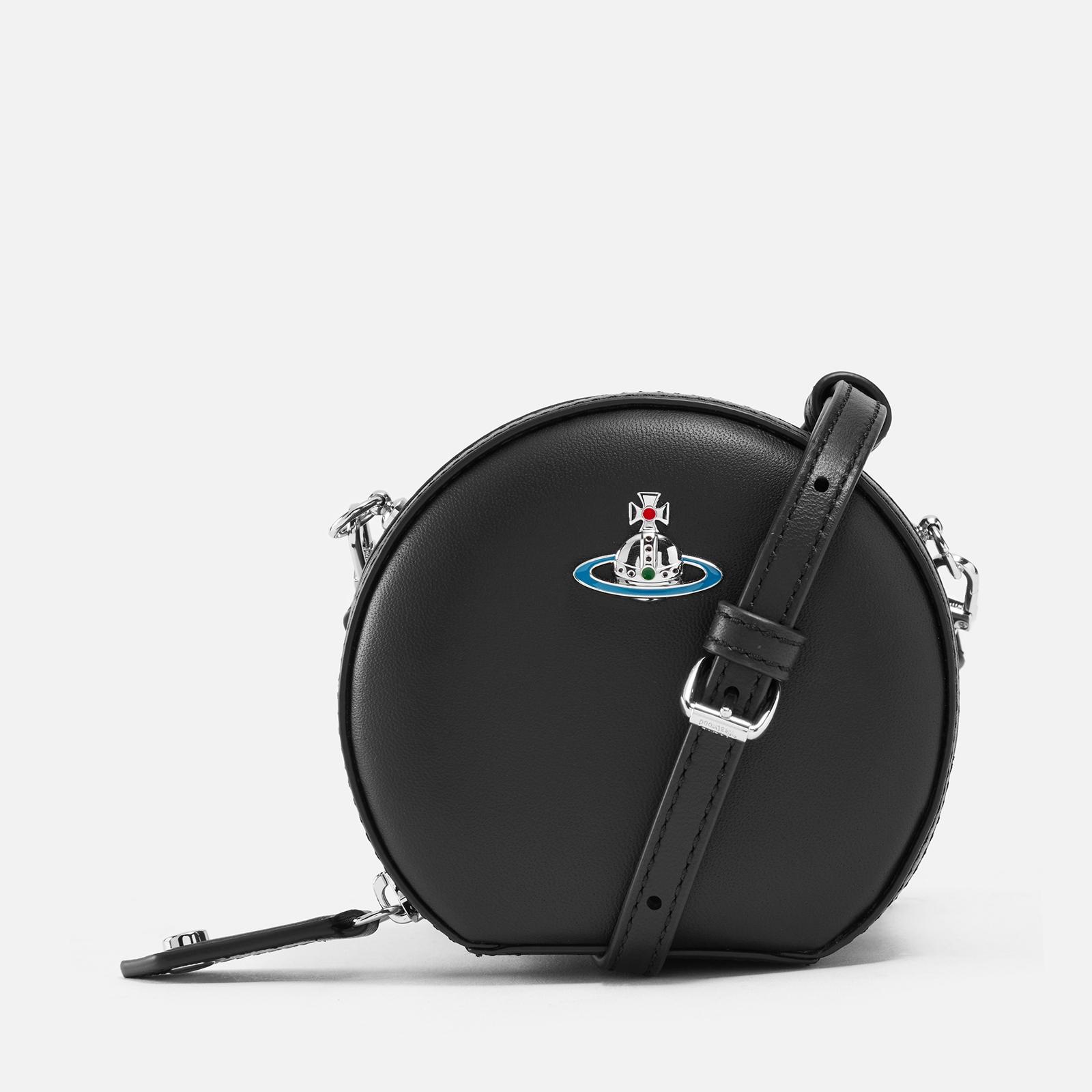 ショルダーバッグ・ポシェット Vivienne Westwood Mini Round Crossbody Bag Black 58020007WL0 Vivienne Westwood 'Round Mini' Shoulder Bag in Black | Lyst