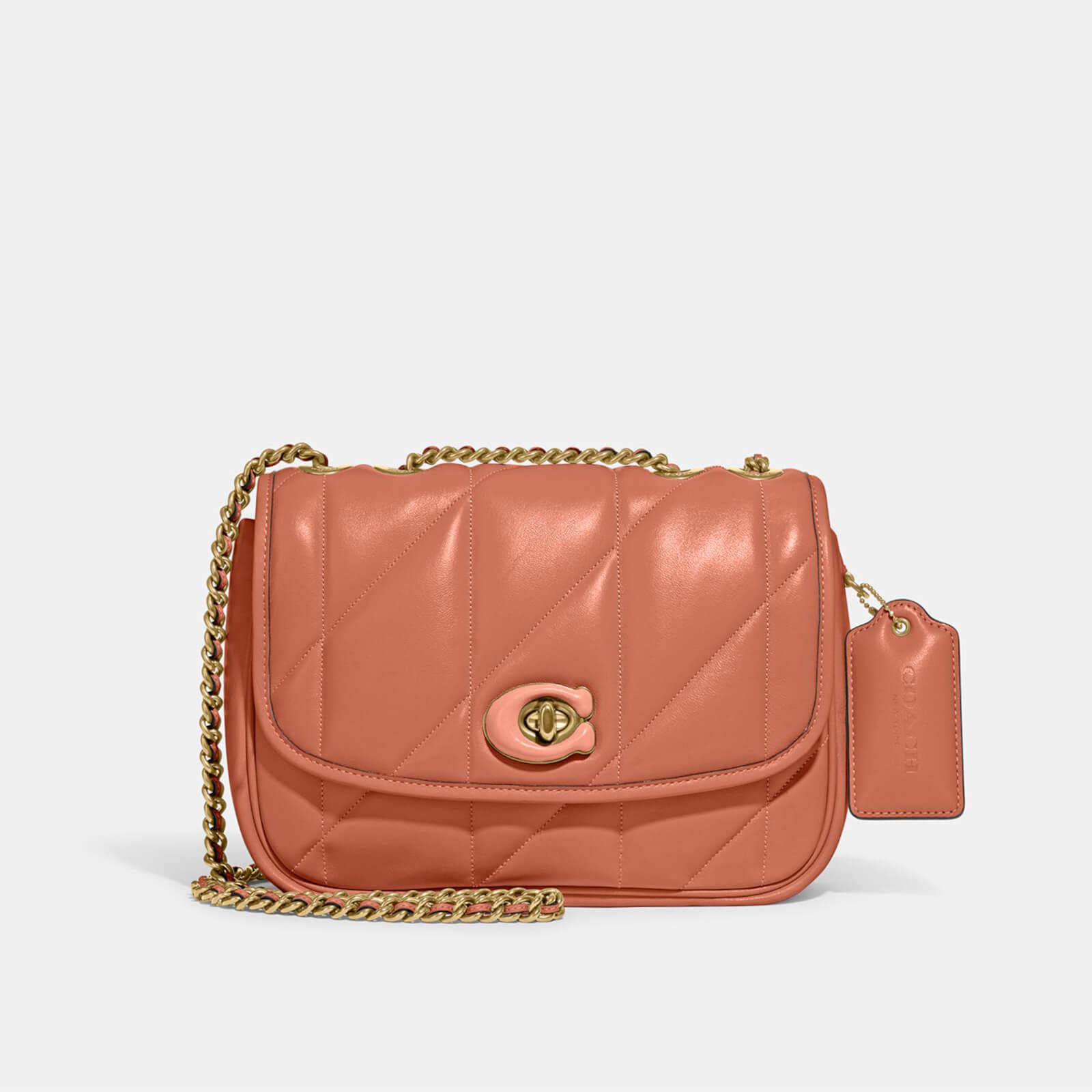 COACH Quilted Pillow Madison Shoulder Bag in Pink Lyst