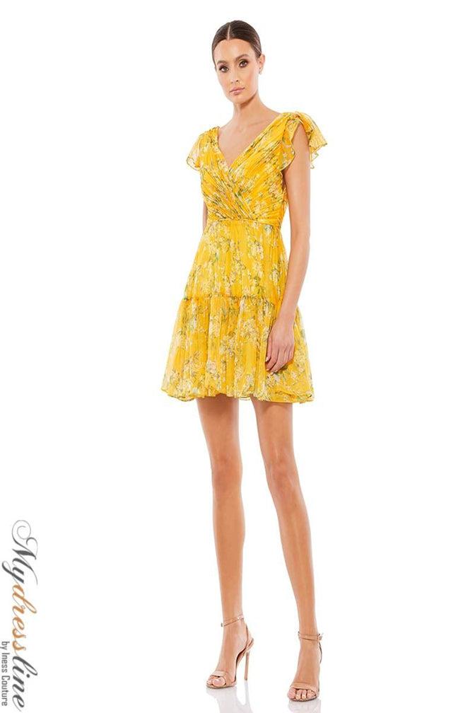 Mac Duggal 55426 in Yellow Lyst