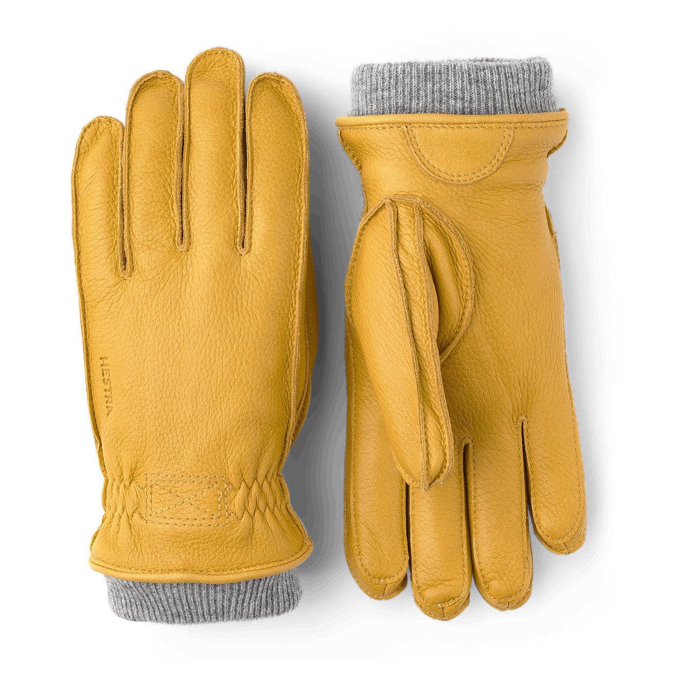 Fjallraven Hestra Malte Leather Gloves Natural Yellow | Lyst UK