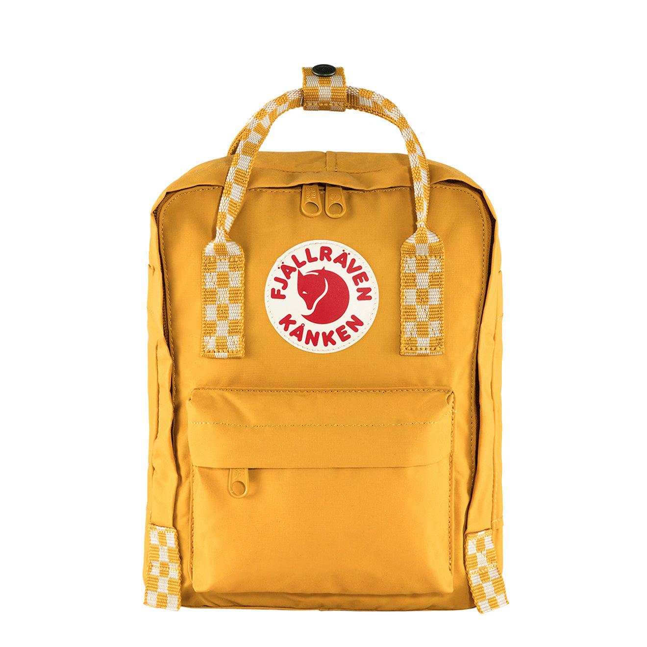 kanken backpack ochre