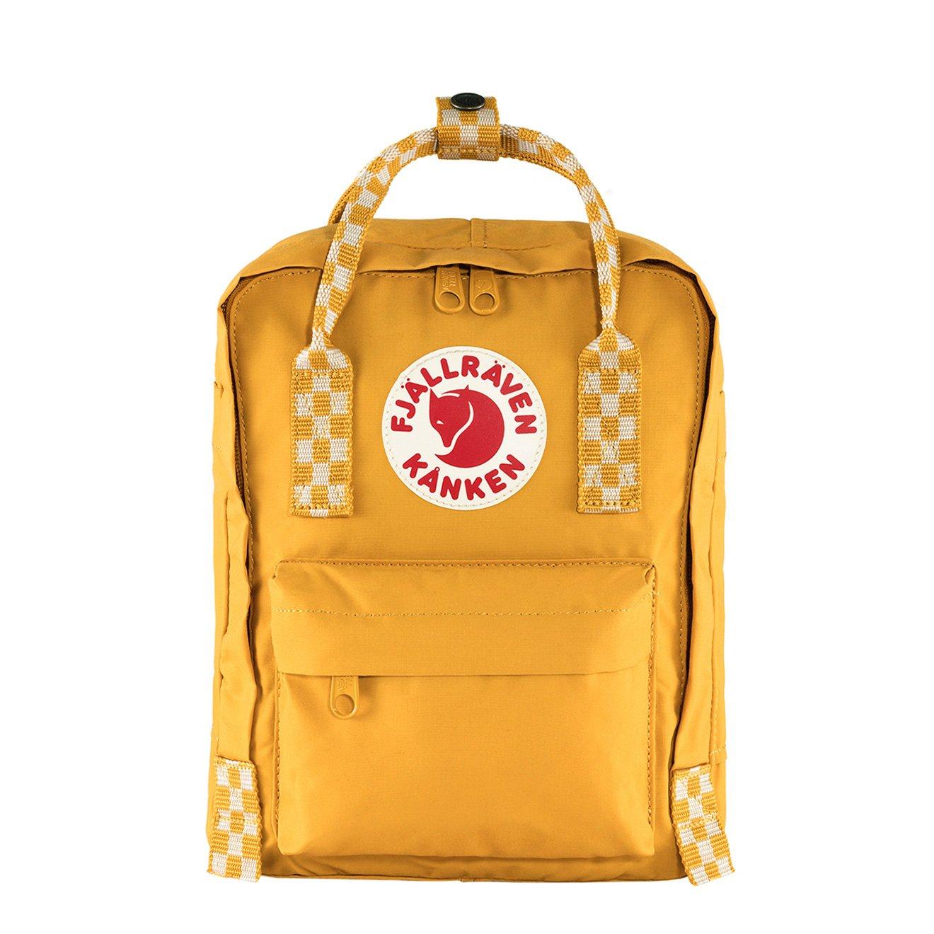 Fjallraven Kanken Mini Backpack Ochre / Chess Pattern in Yellow - Lyst
