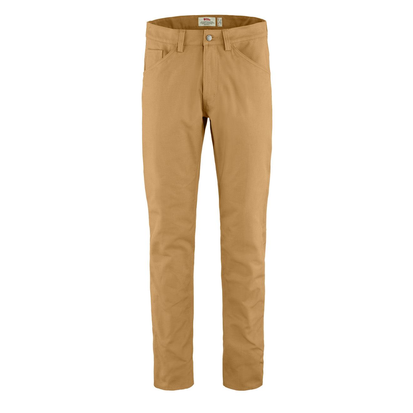 Fjallraven Greenland Canvas Jeans Buckwheat Brown in Natural for Men | Lyst