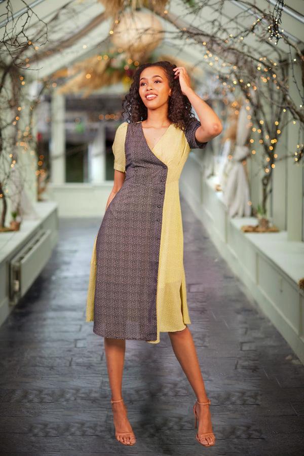 Print Wrap Dress | Lyst UK