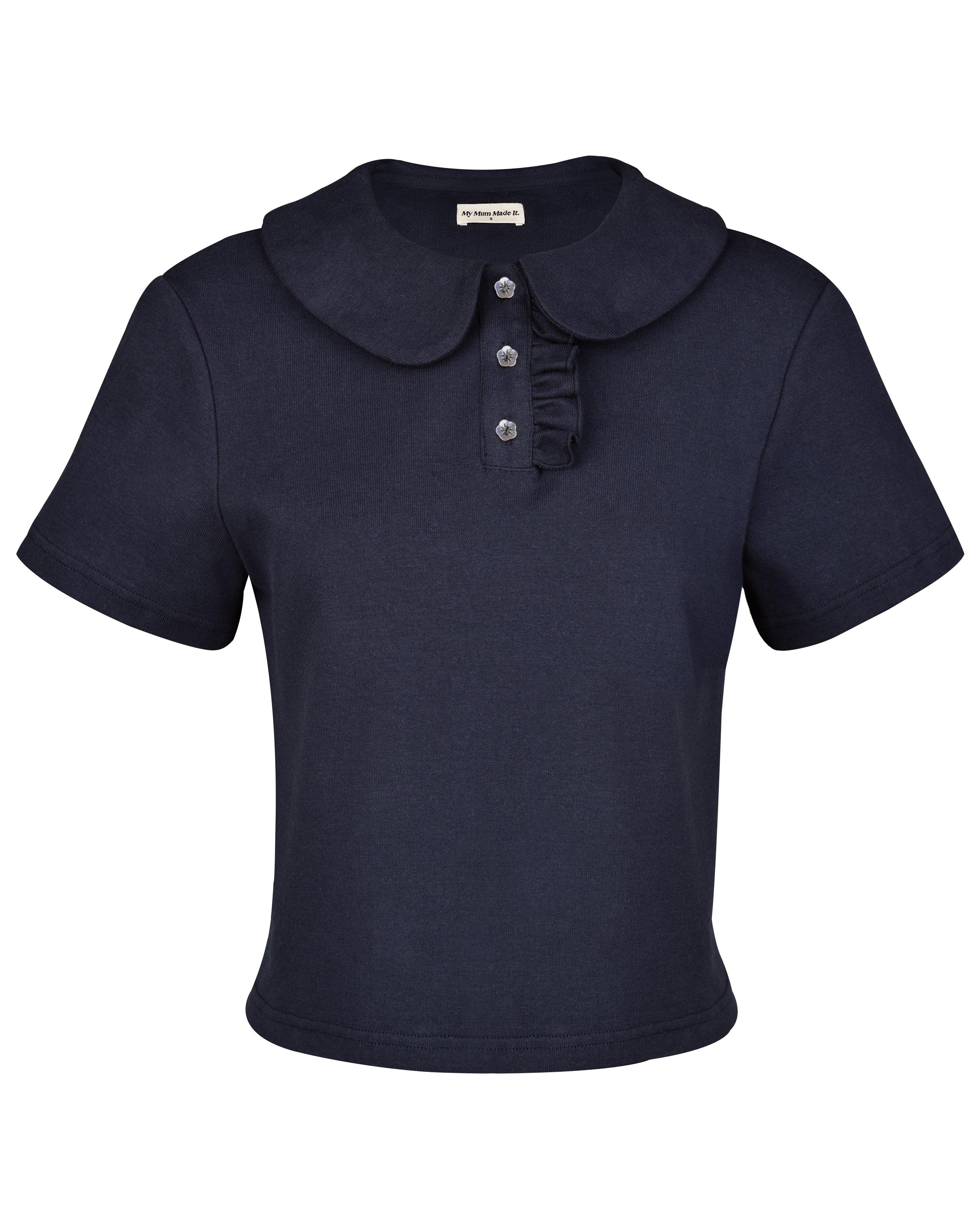 My Mum Made It Polo Top in Blue | Lyst
