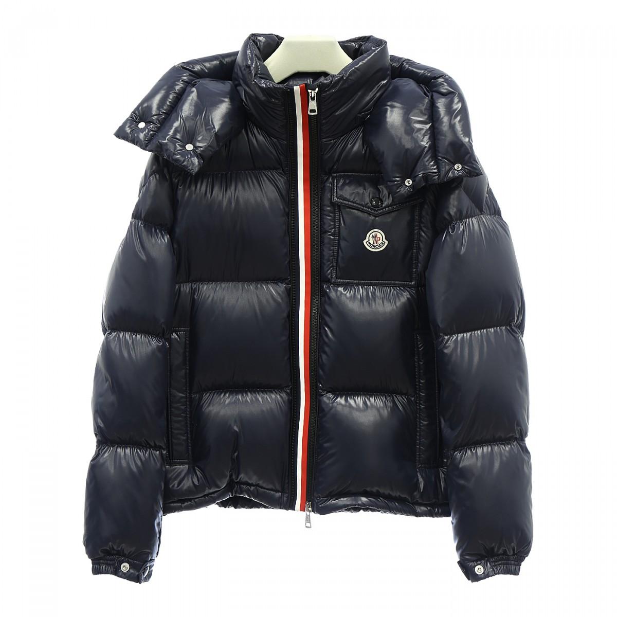 Moncler Montbeliard Down Jacket in Navy (Blue) for Men - Lyst