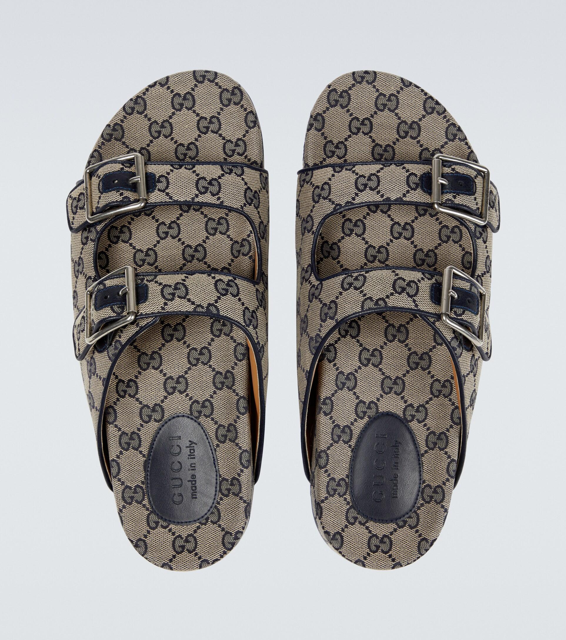 Gucci Gg Supreme Sandals