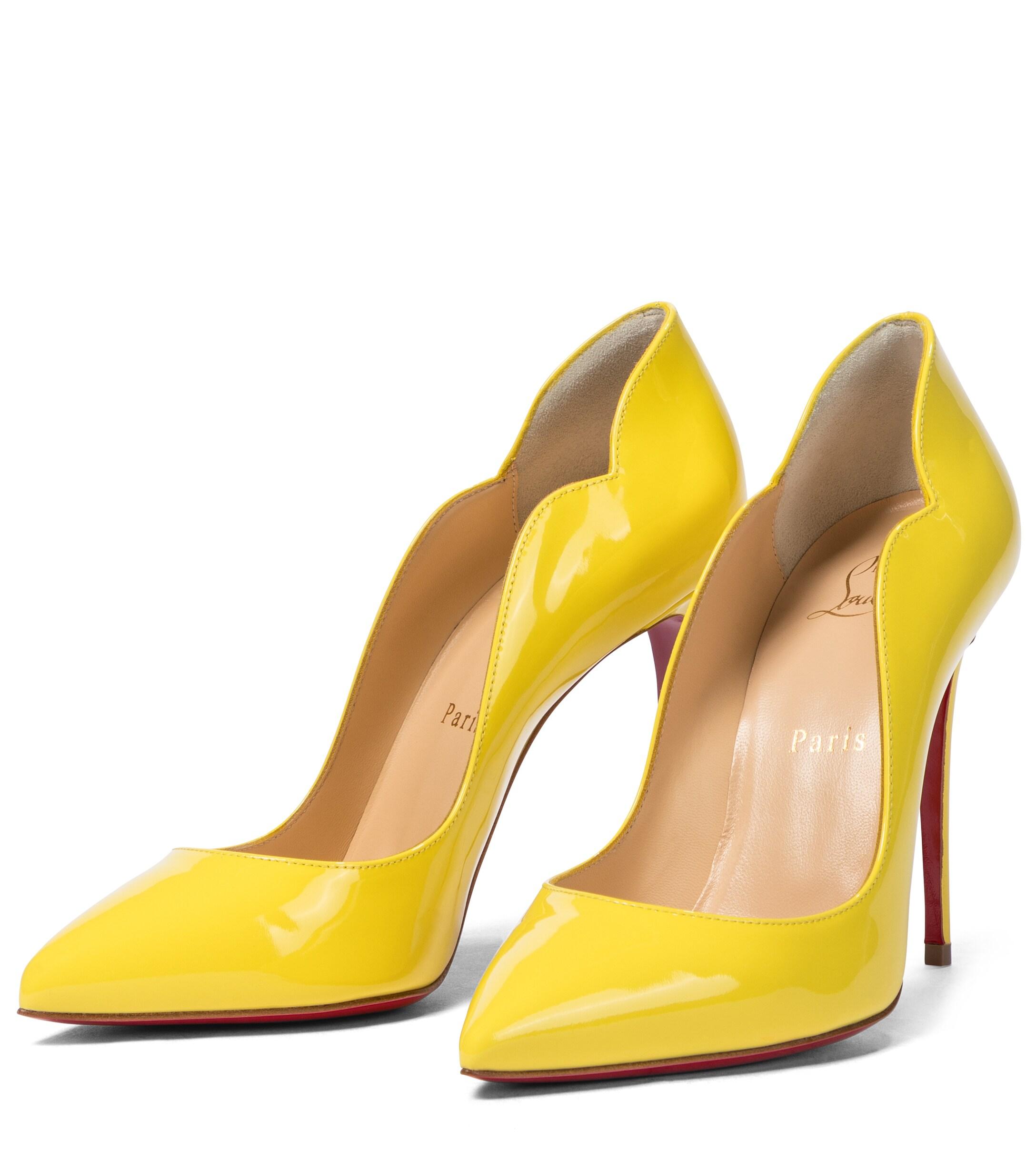 Christian Louboutin Hot Chick Patent Leather Pumps