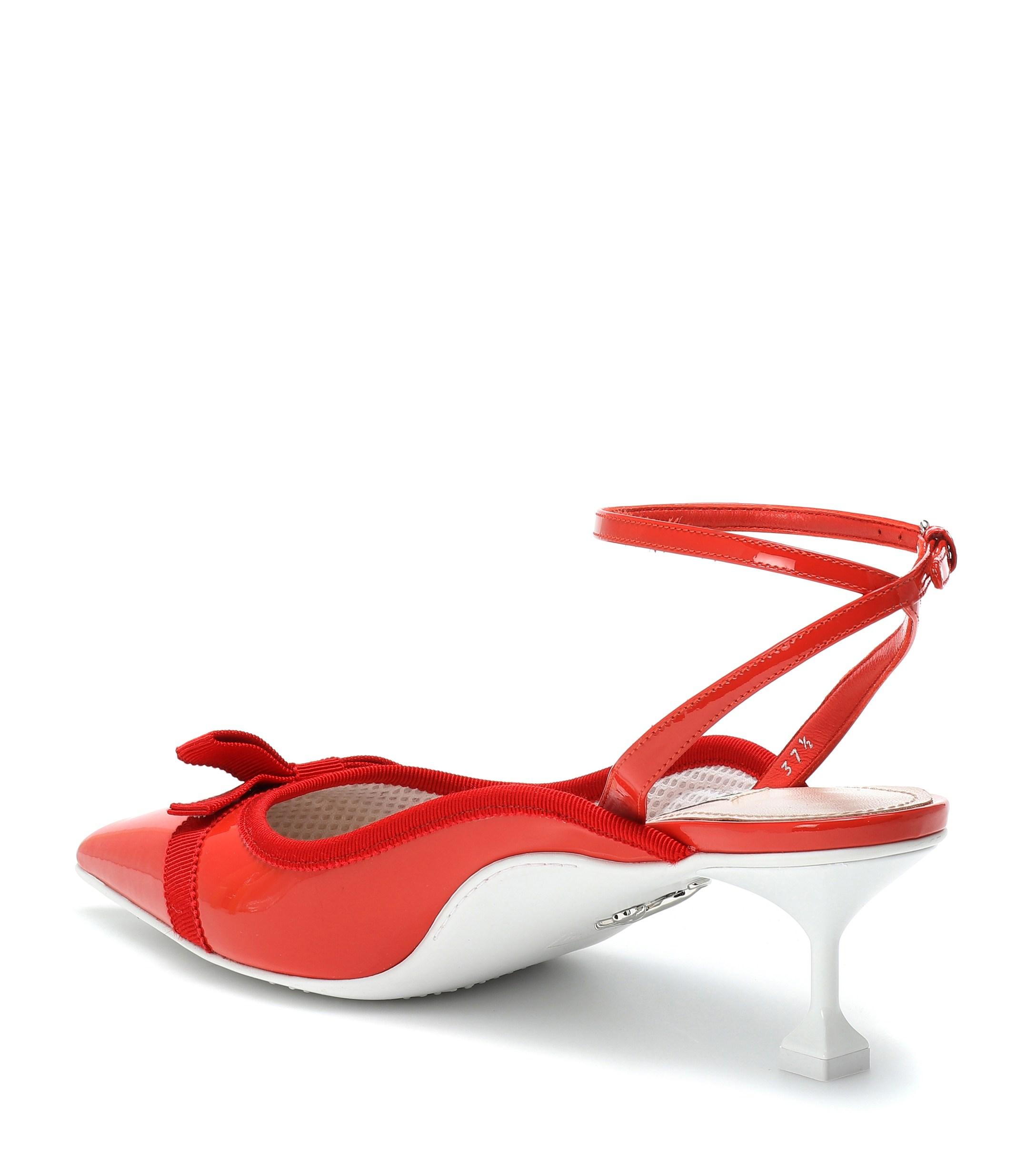 miu miu sling back
