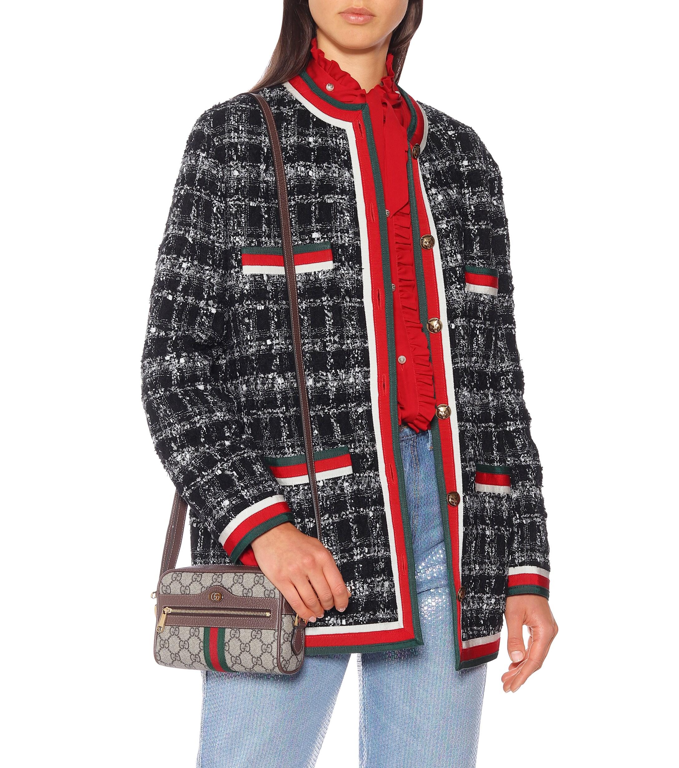 gucci ophidia mini gg supreme canvas bucket bag