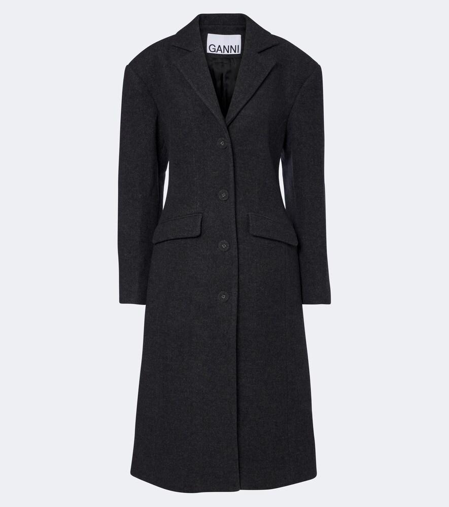 Ganni Long coats and winter coats for Women | Online Sale up to 67