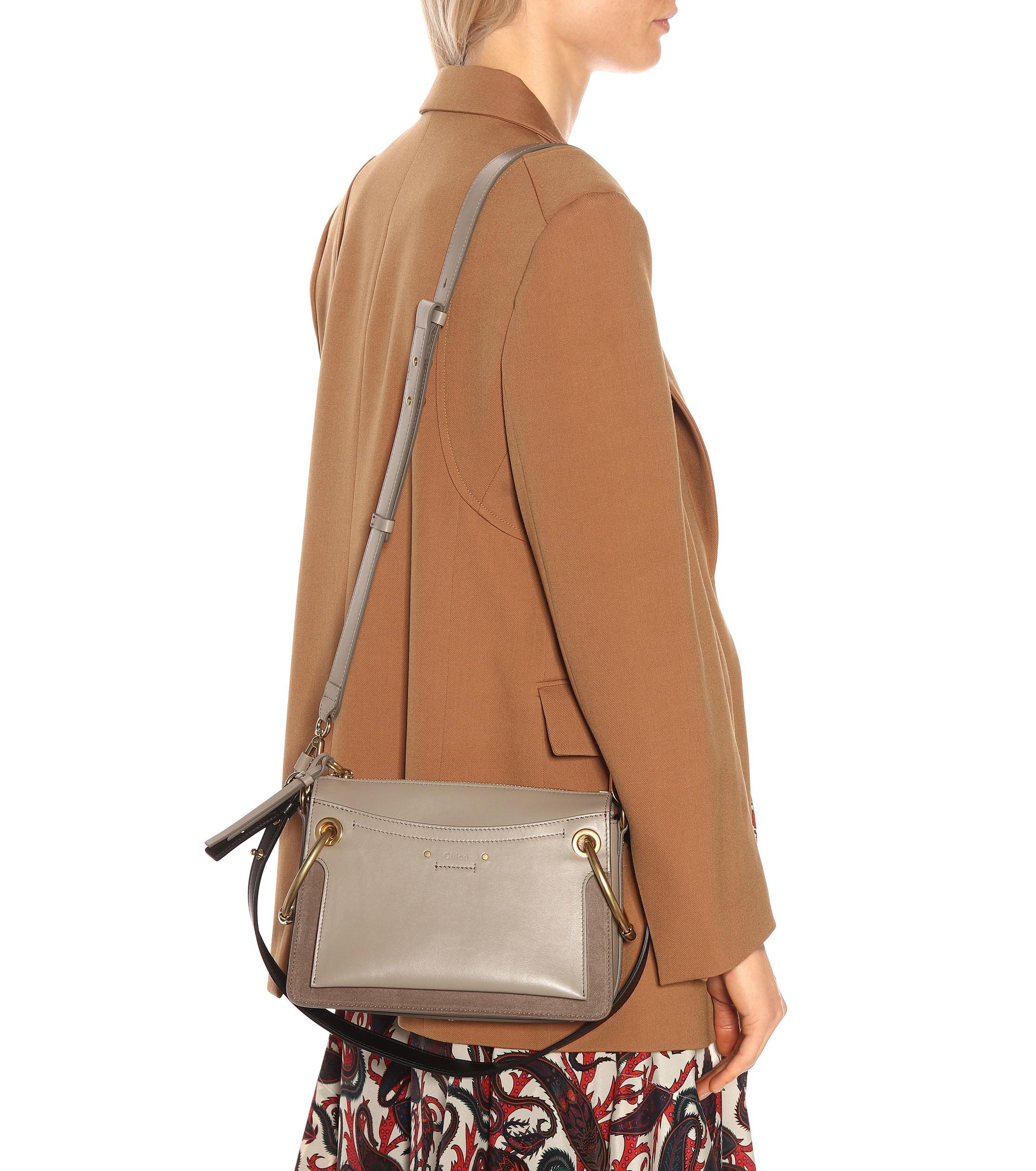 chloe roy leather shoulder bag