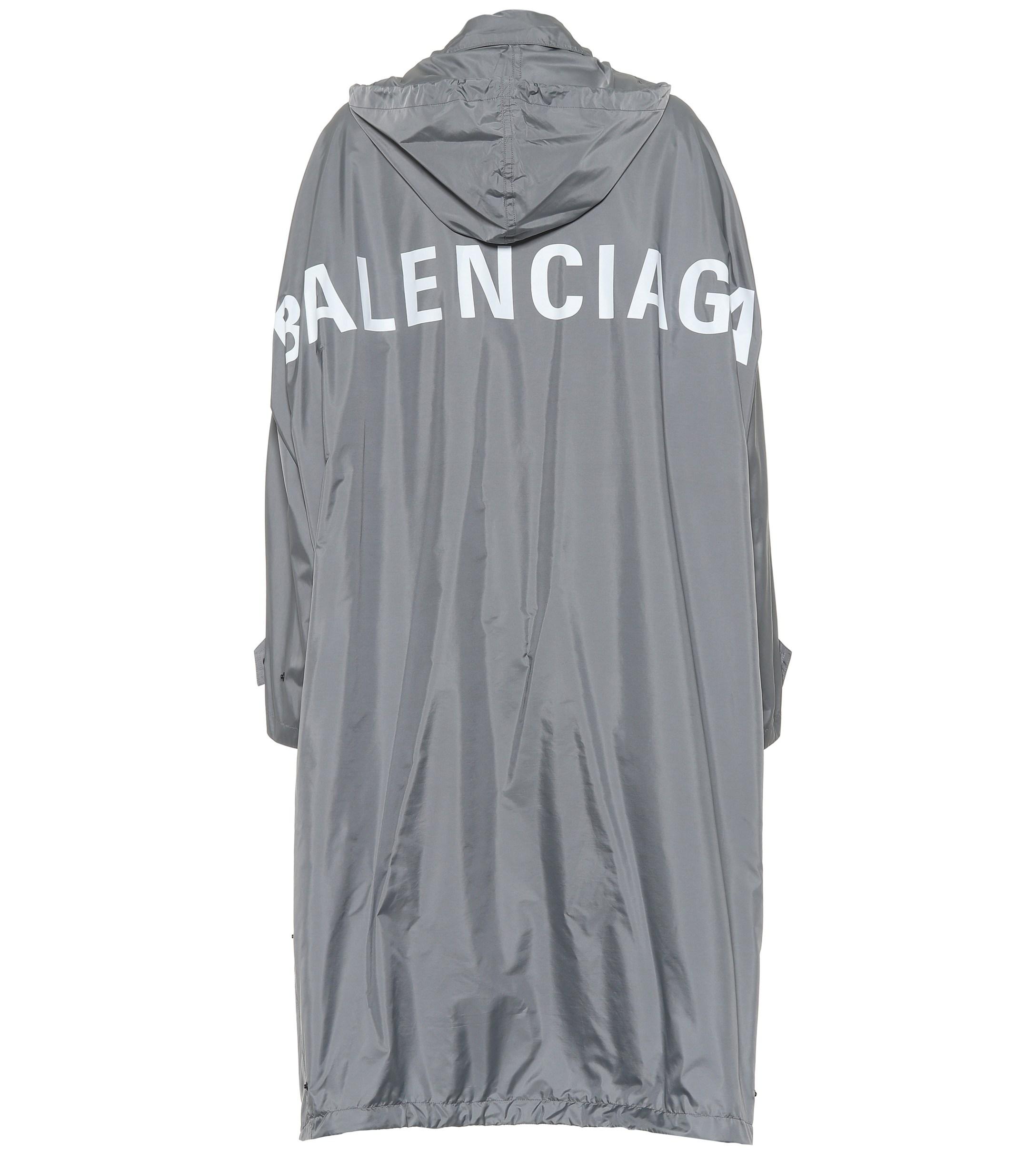 Balenciaga Opera Oversized Raincoat in 