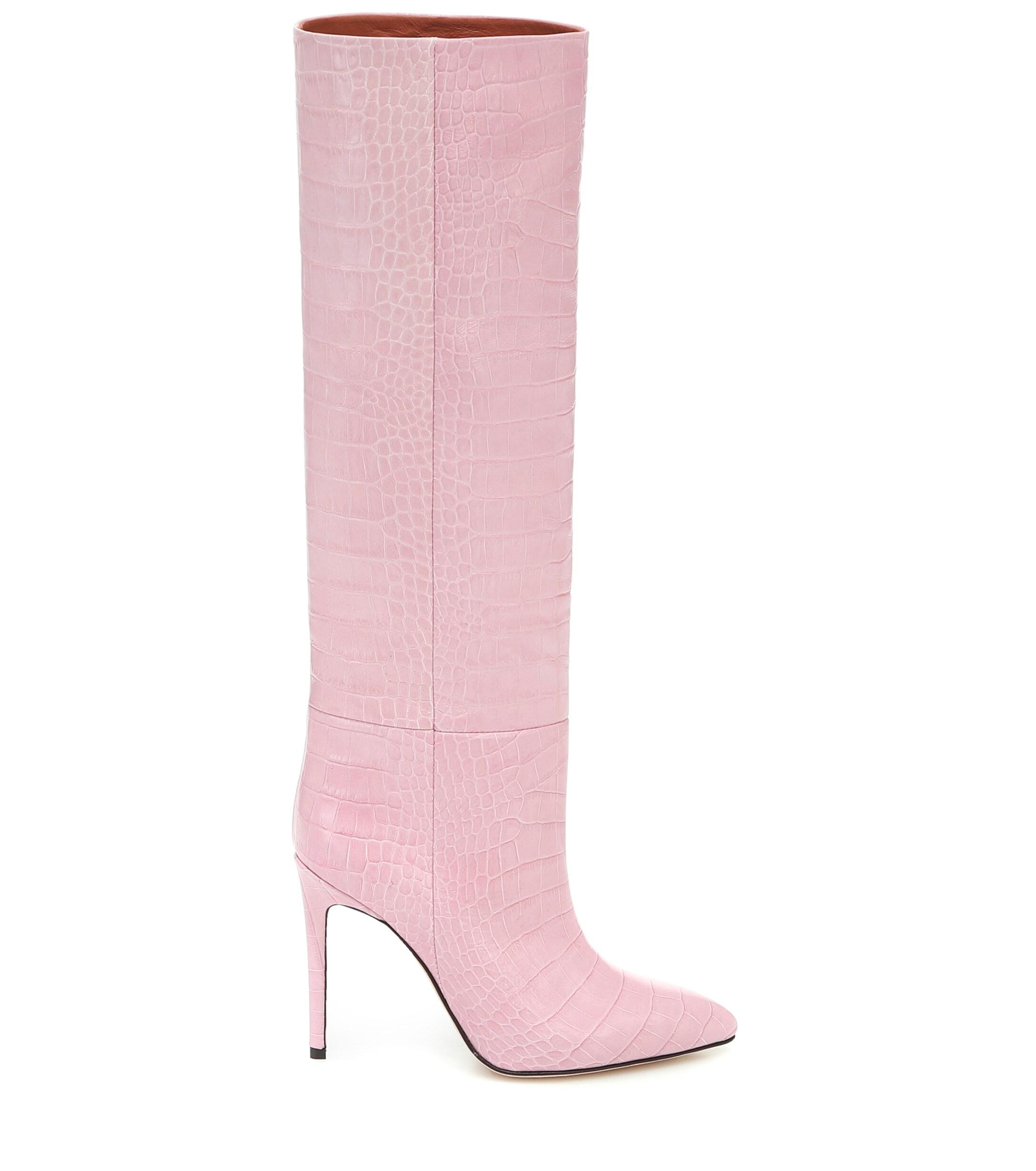 Paris Texas Pink Croc Boots Online, SAVE 44% - lutheranems.com