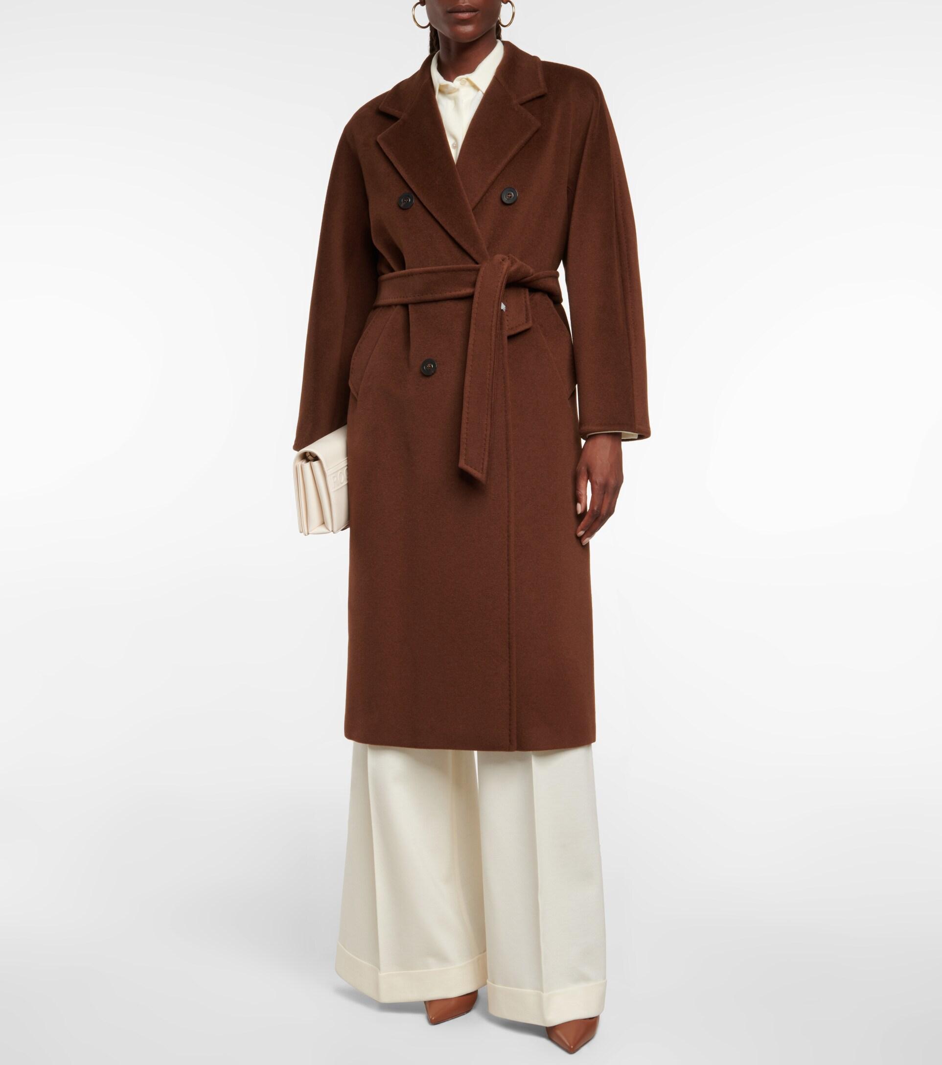 Max Mara Madame Coat in Brown | Lyst