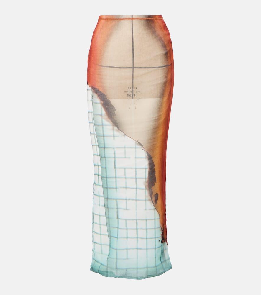 【Jean Paul Gaultier】 High-riseコットン maxiスカート Jean Paul Gaultier Maxi skirts for Women | Online Sale up to