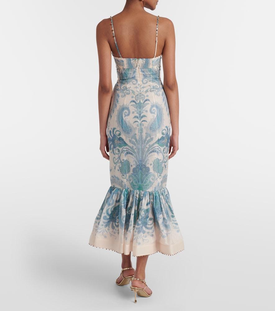 Zimmermann Paisley Illuminate Maxi Dress in Blue | Lyst Zimmermann Paisley Illuminate Maxi Dress in Blue | Lyst