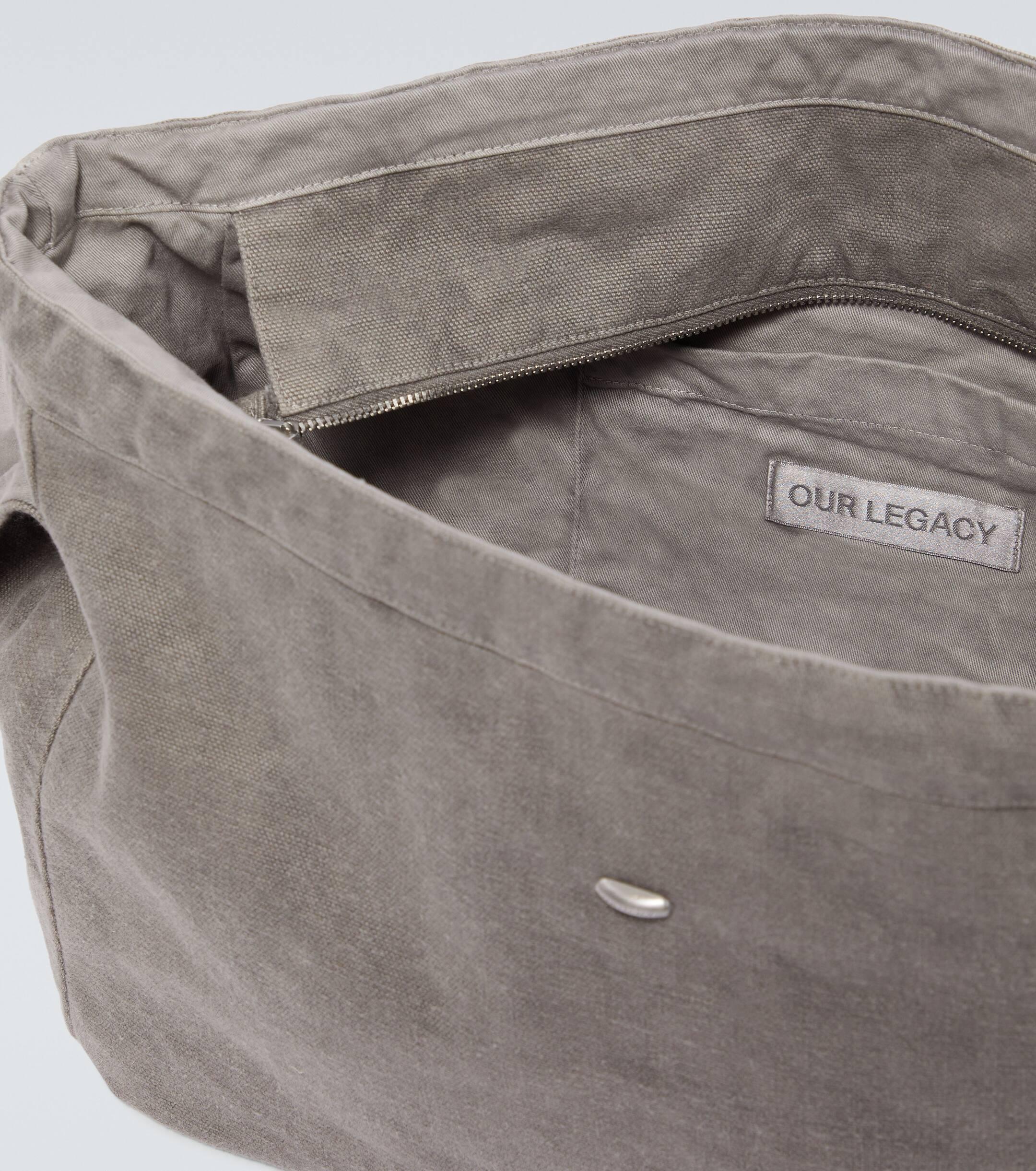 Our Legacy Ship Canvas Shoulder Bag in Grey for Men | Lyst UK
