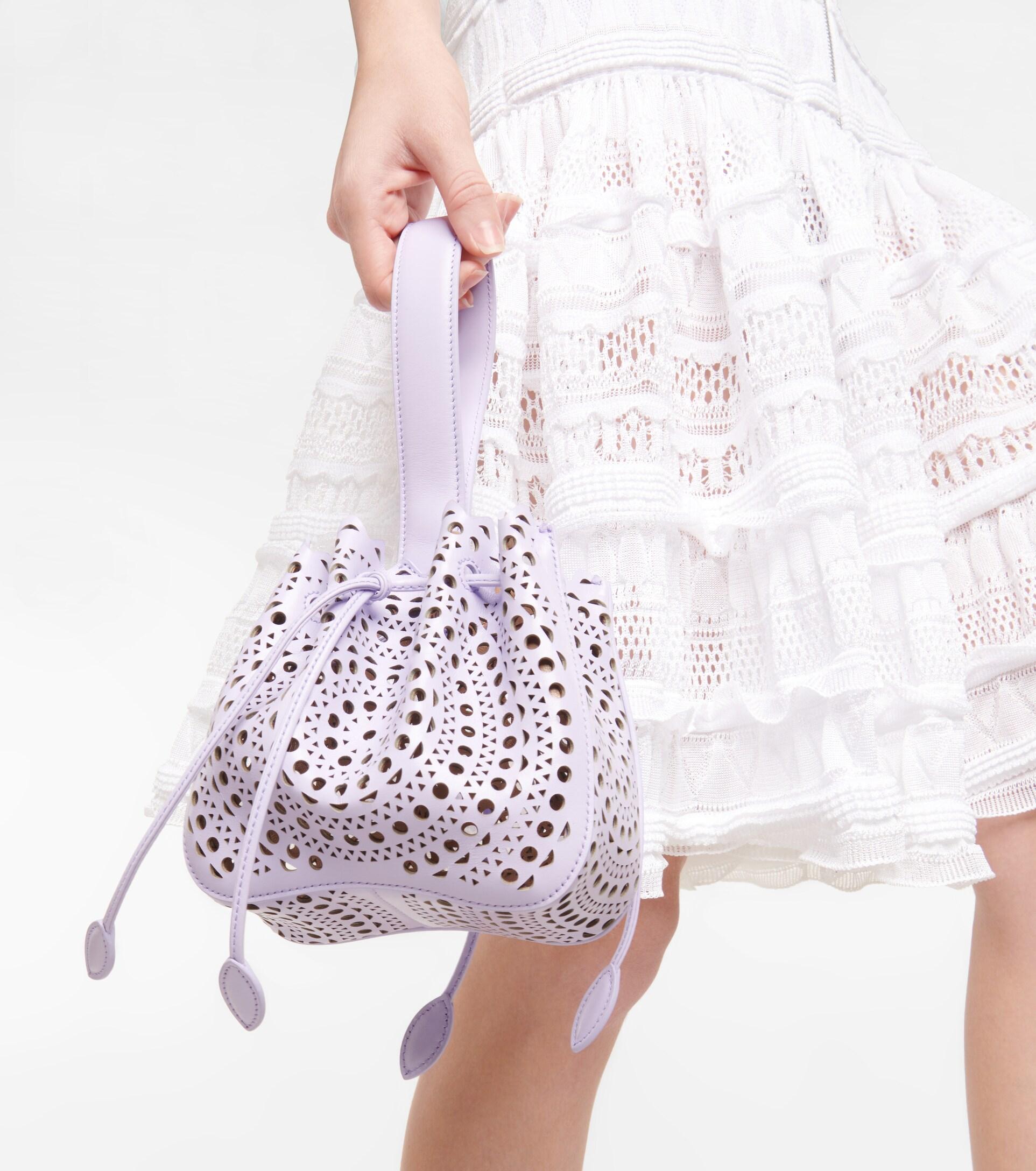 Alaia rose marie mini hot sale