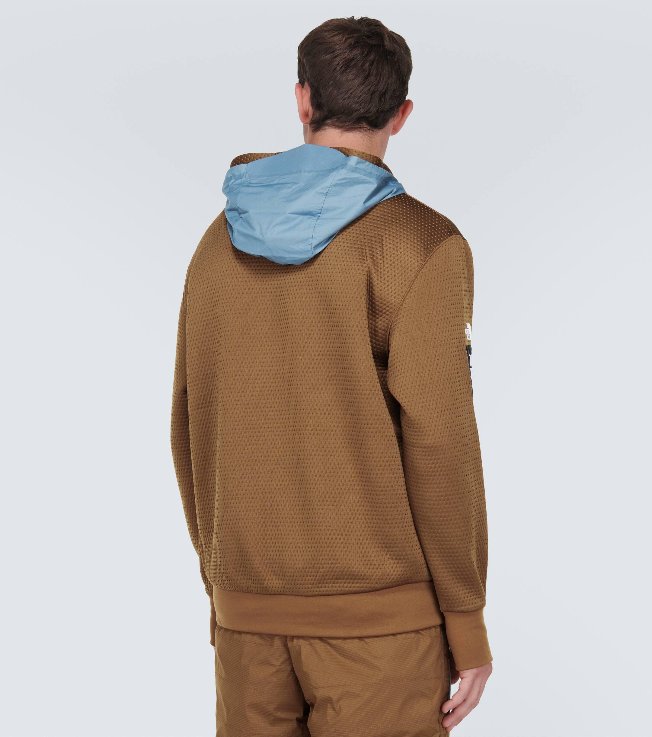 The North Face X Undercover Soukuu Dot Knit Double Hoodie in The North Face X Undercover Soukuu Dot Knit Double Hoodie in