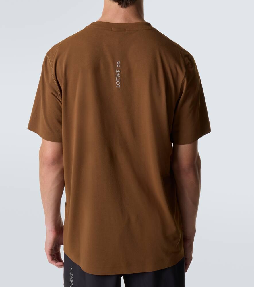 Loewe X On Active Logo Jersey T-Shirt in Brown for Men | Lyst