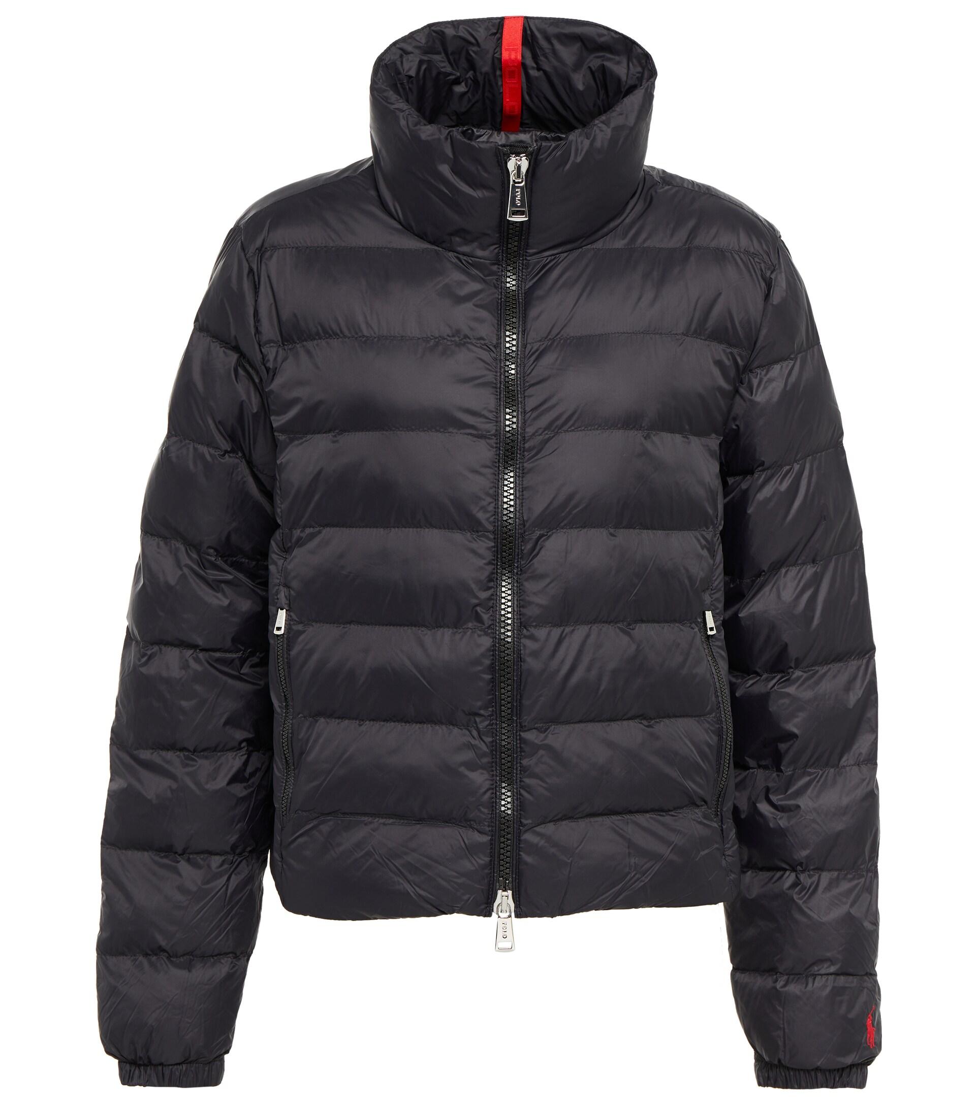 Polo Ralph Lauren Nylon Puffer Jacket in Black Lyst