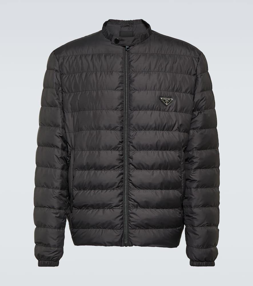 Prada Daunenjacke in Grau für Herren Lyst DE