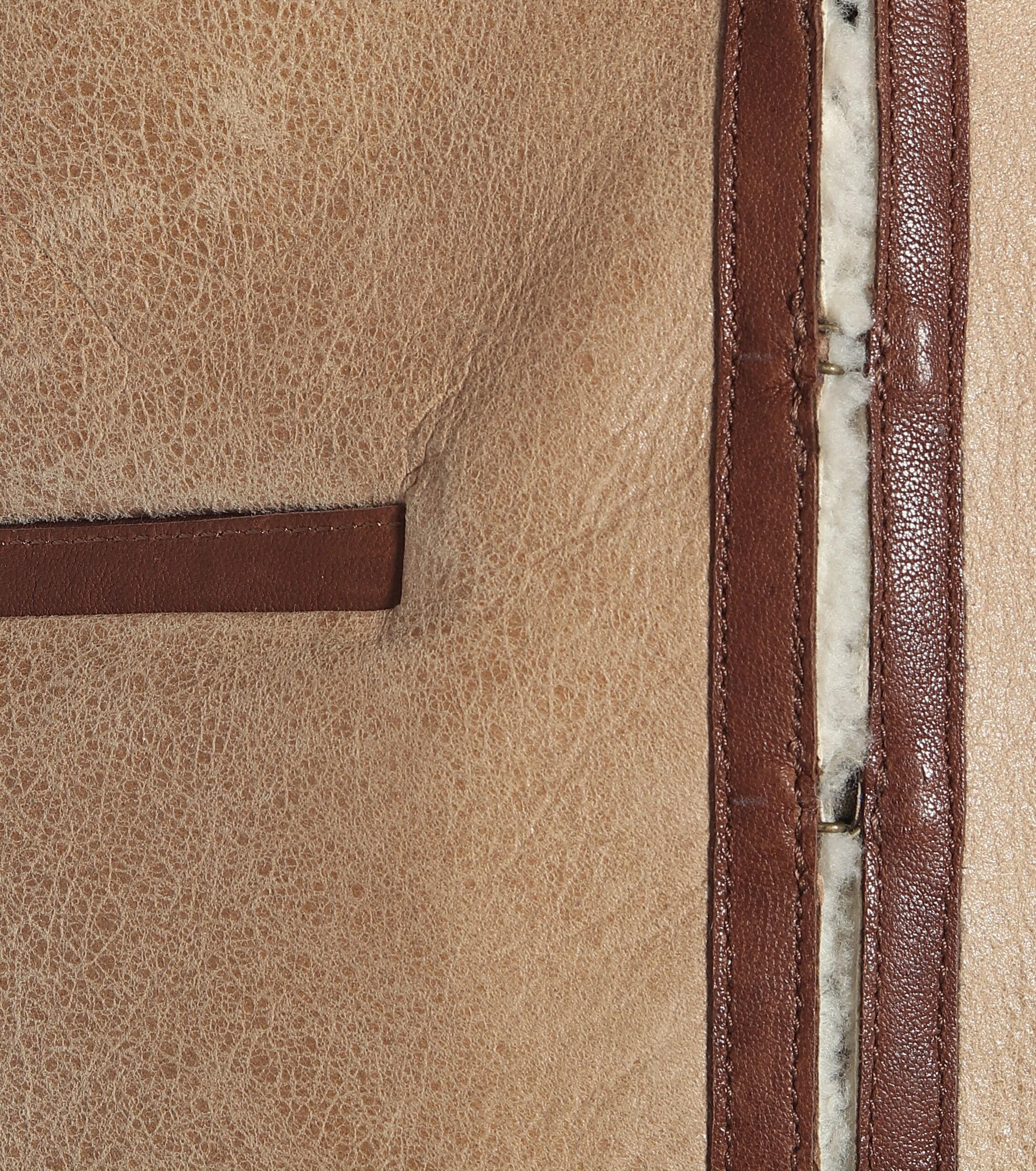isabel marant shearling vest
