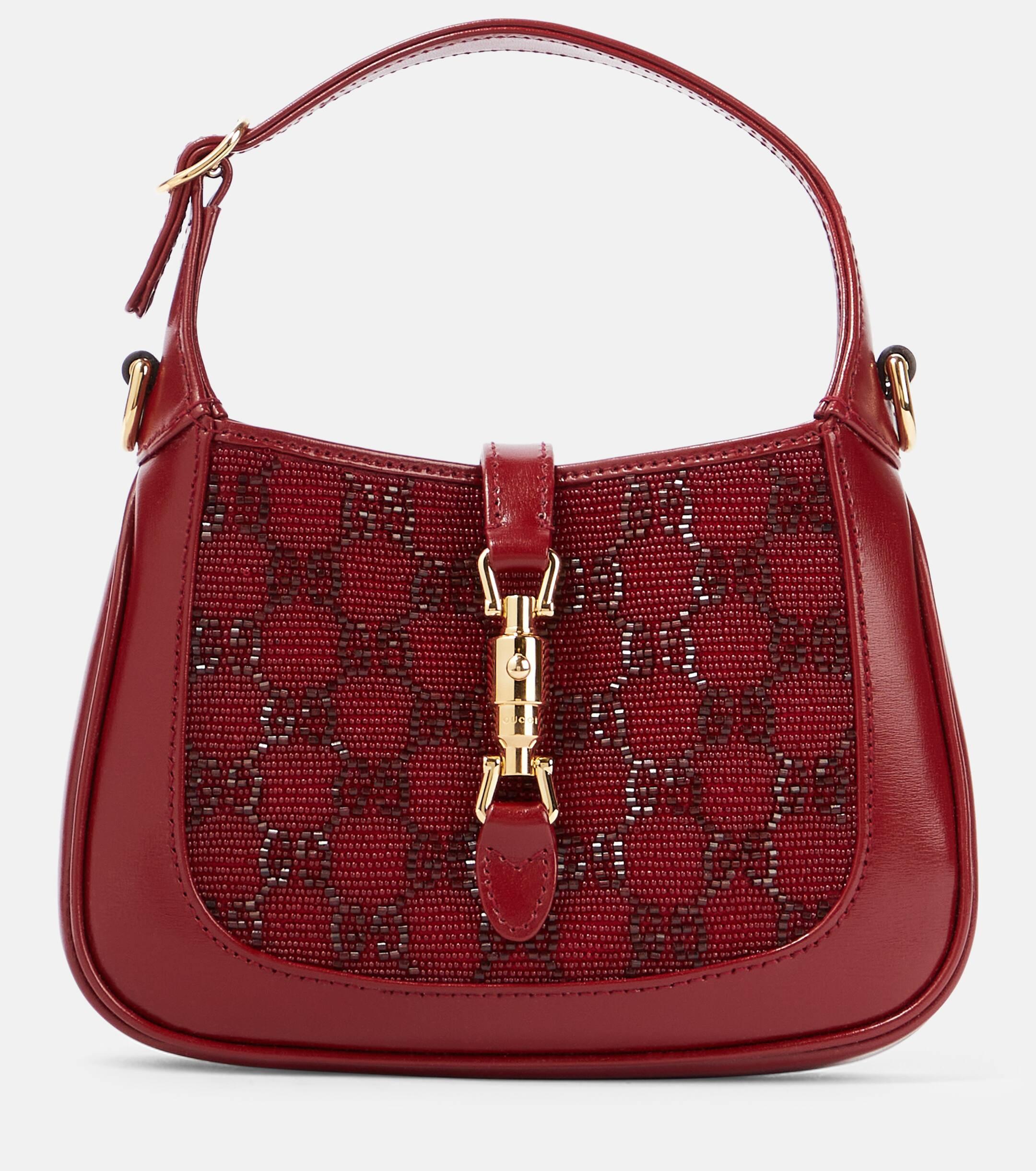 Gucci Jackie Bag Cherry Gucci Jackie 1961 Mini Shoulder Bag In Red