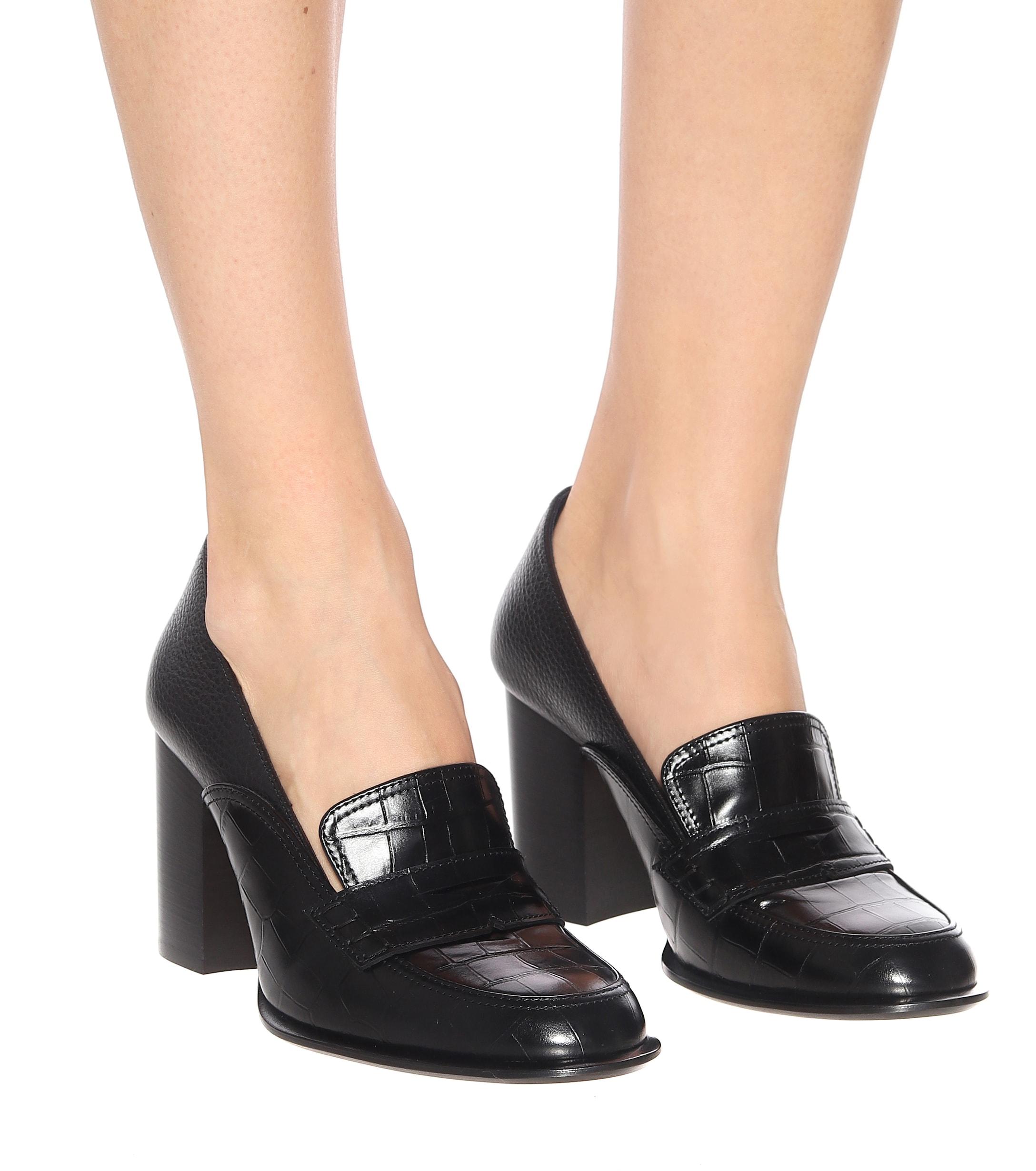 women's loafer pumps