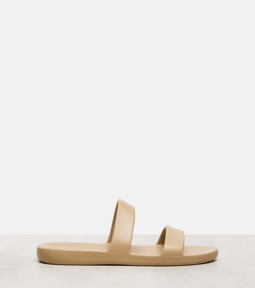 The Row Foam Sandals in Natural | Lyst UK