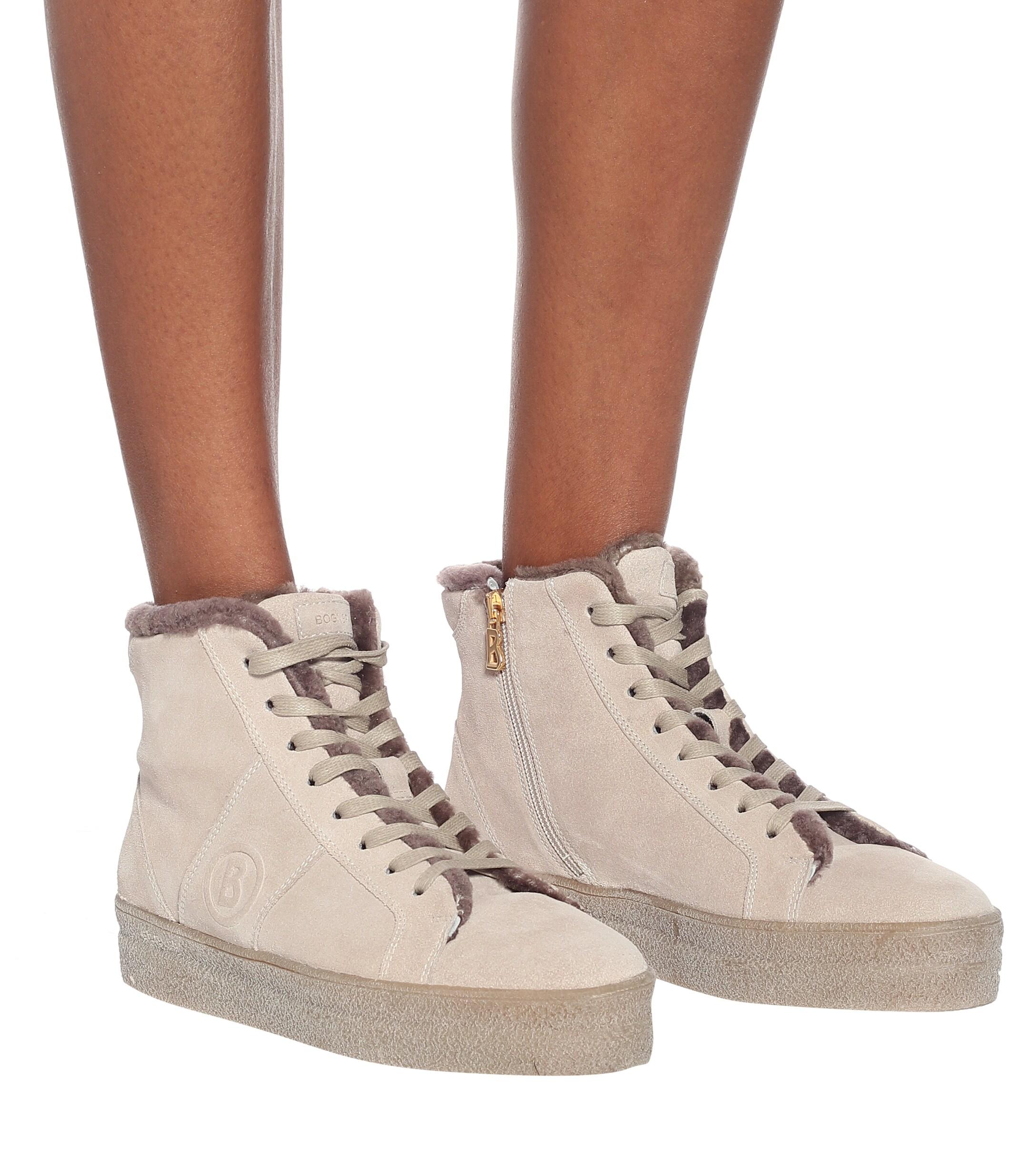 bogner denver suede sneakers