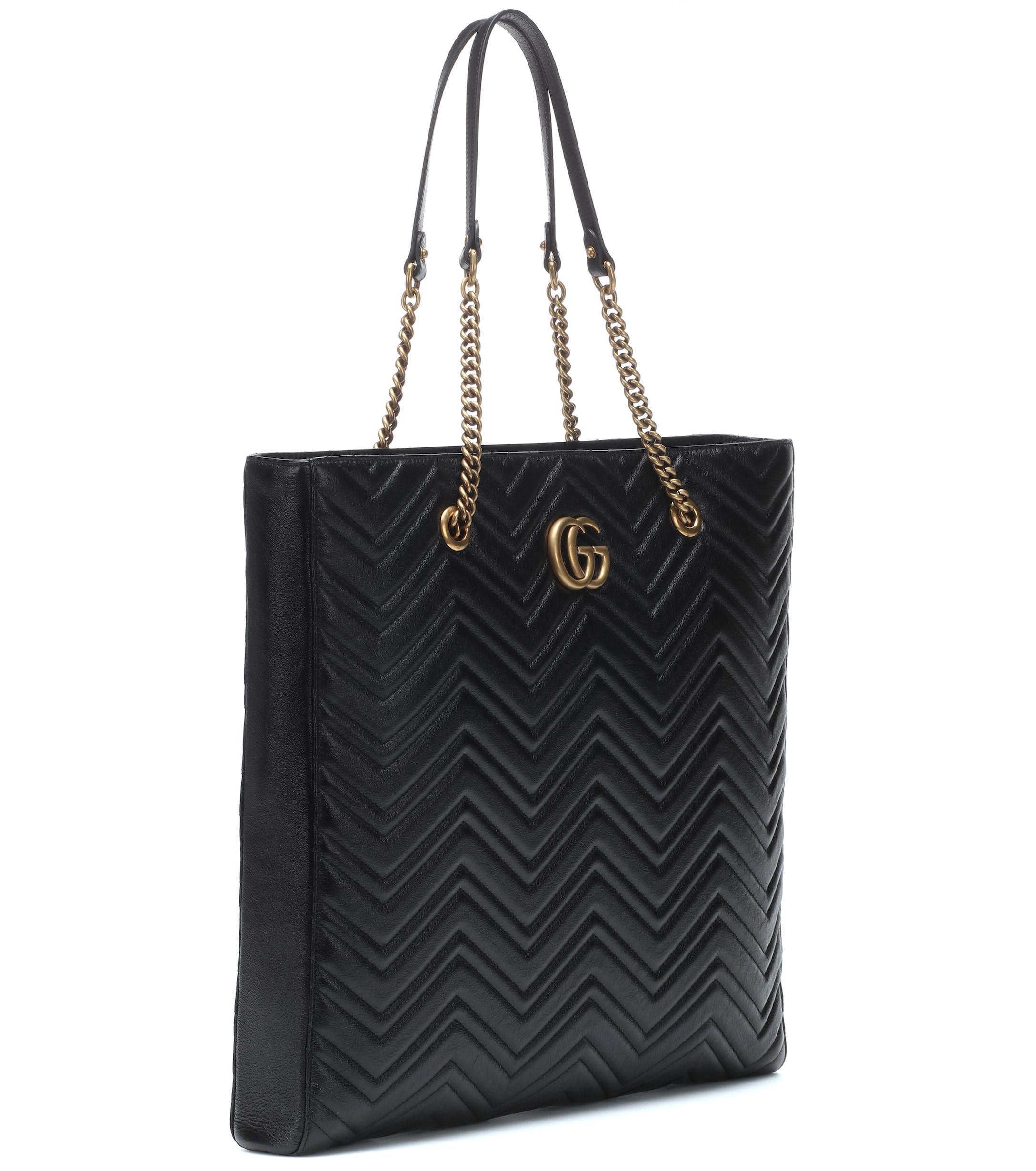 gg marmont large tote bag