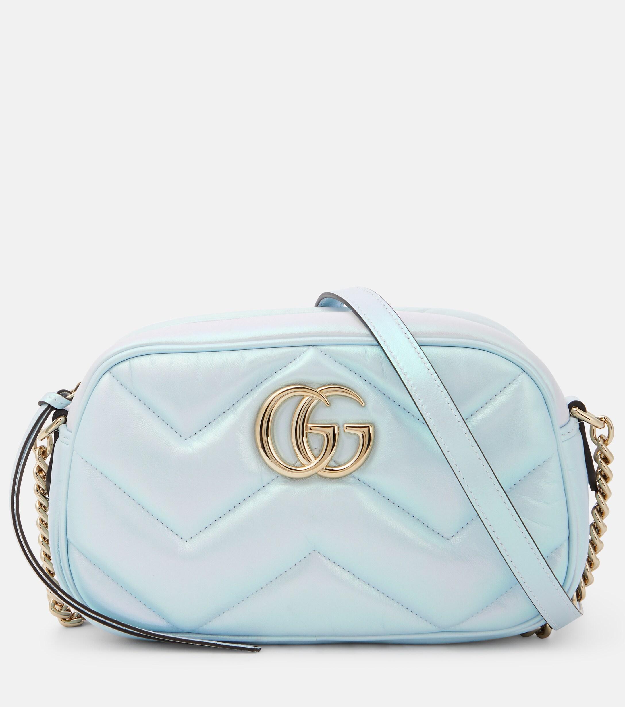 Baby blue gucci bag sale