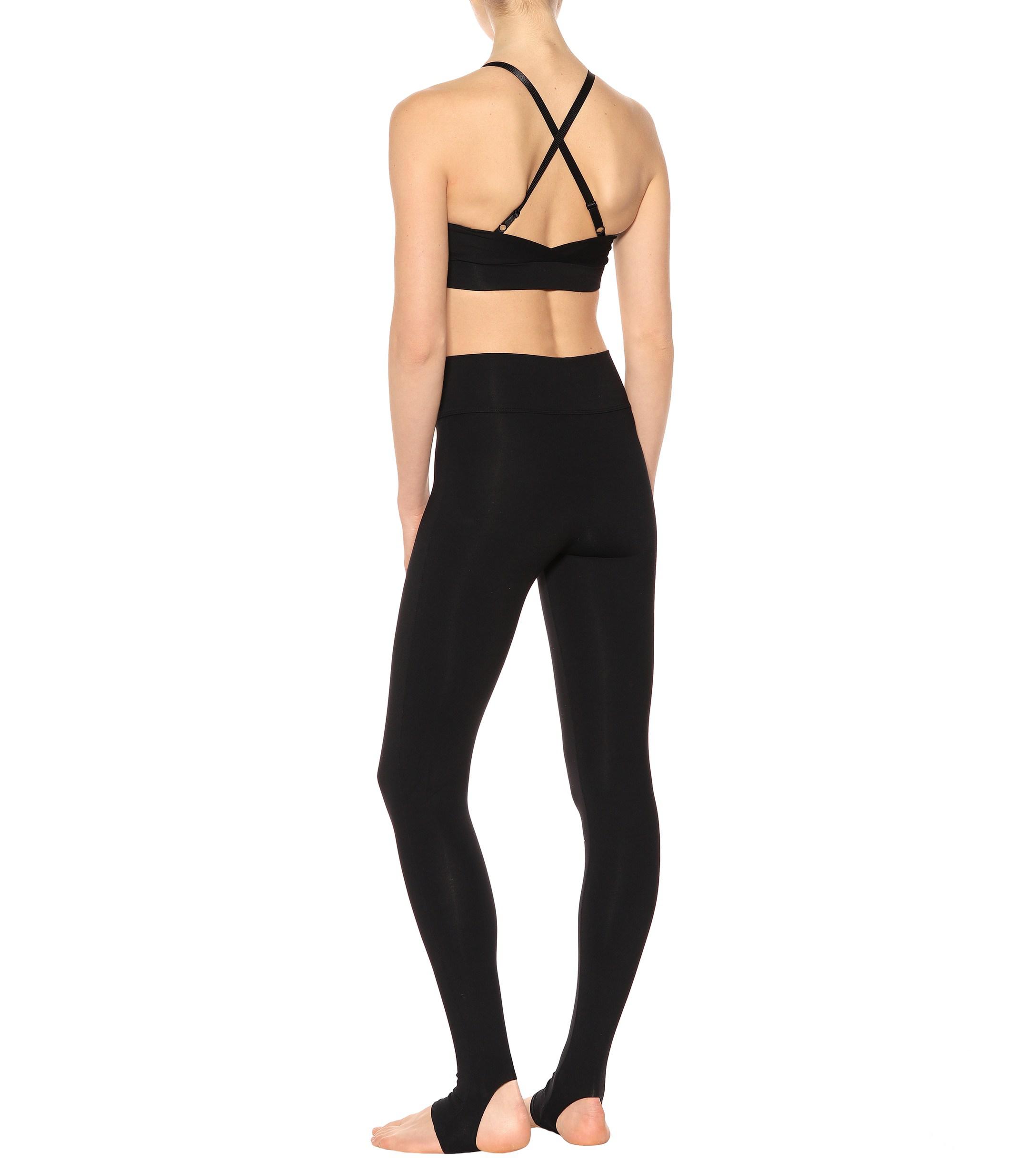 Live The Process Synthetic Ballet Stretch leggings in Black Lyst
