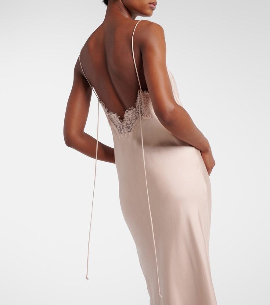 rohe silk slip dress Rhe Silk Slip Dress