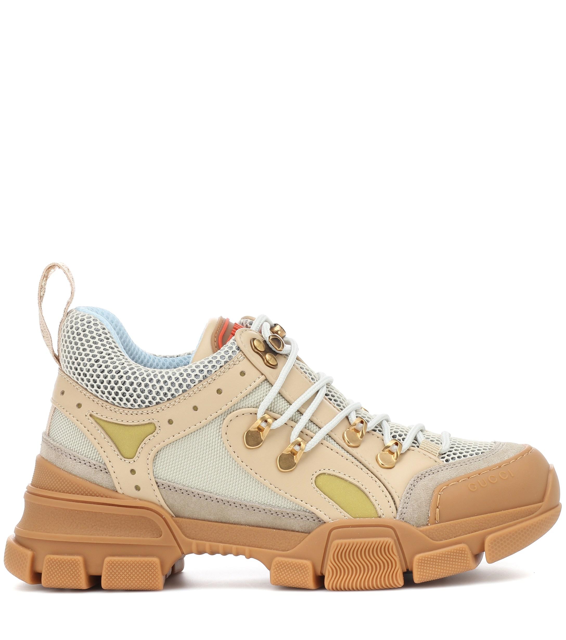 Gucci Sneakers Flashtrek in Weiß - Lyst