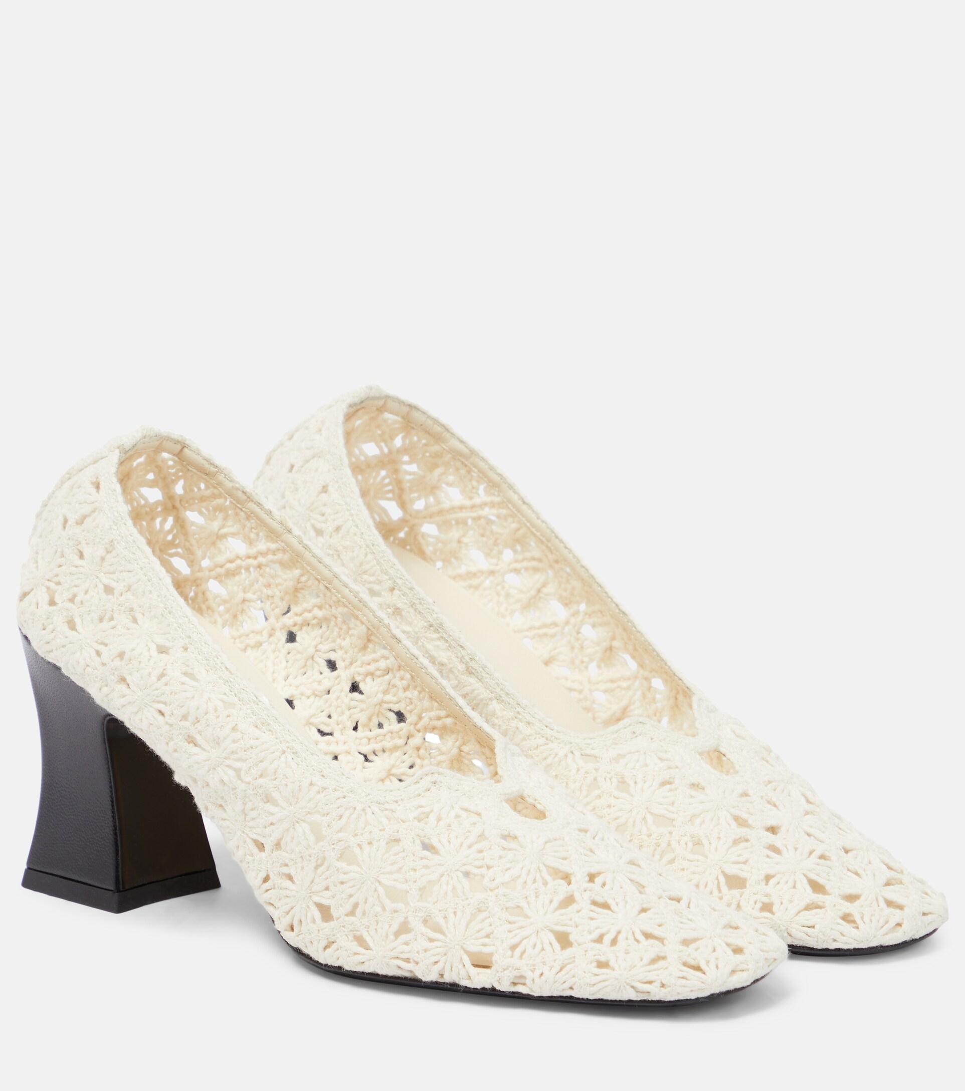 Crochet pumps sale