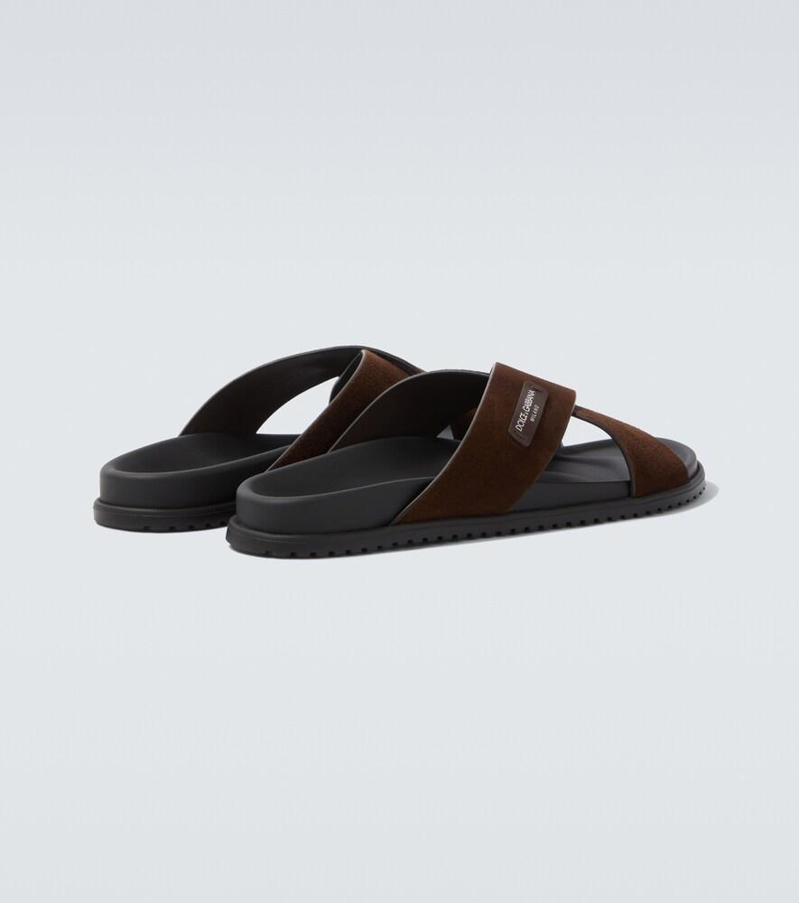 Dolce & Gabbana Leather sandals for Men | Online Sale up to 62