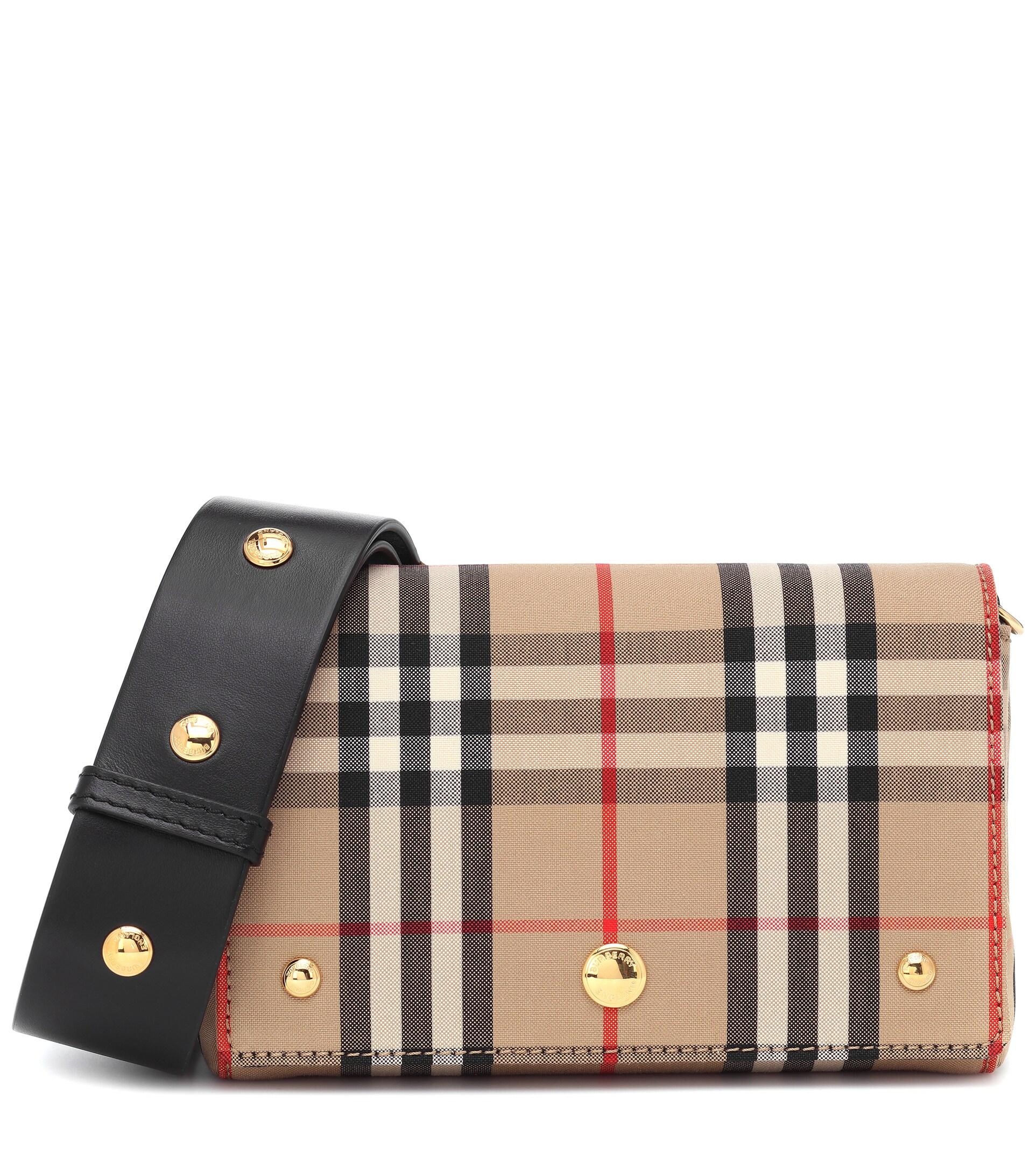 burberry hackberry vintage check crossbody bag