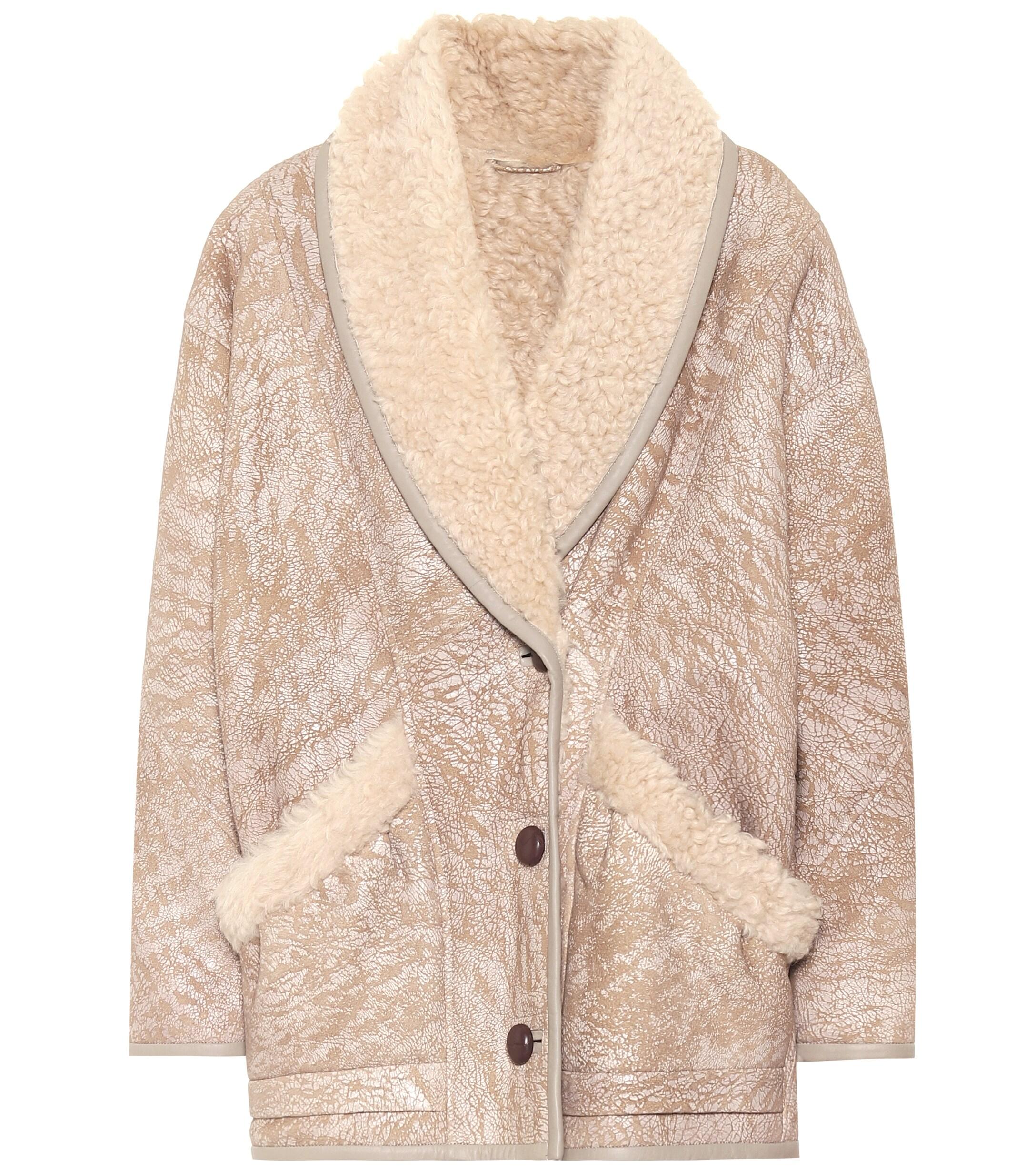 Isabel marant audrina shearling coat Clearance