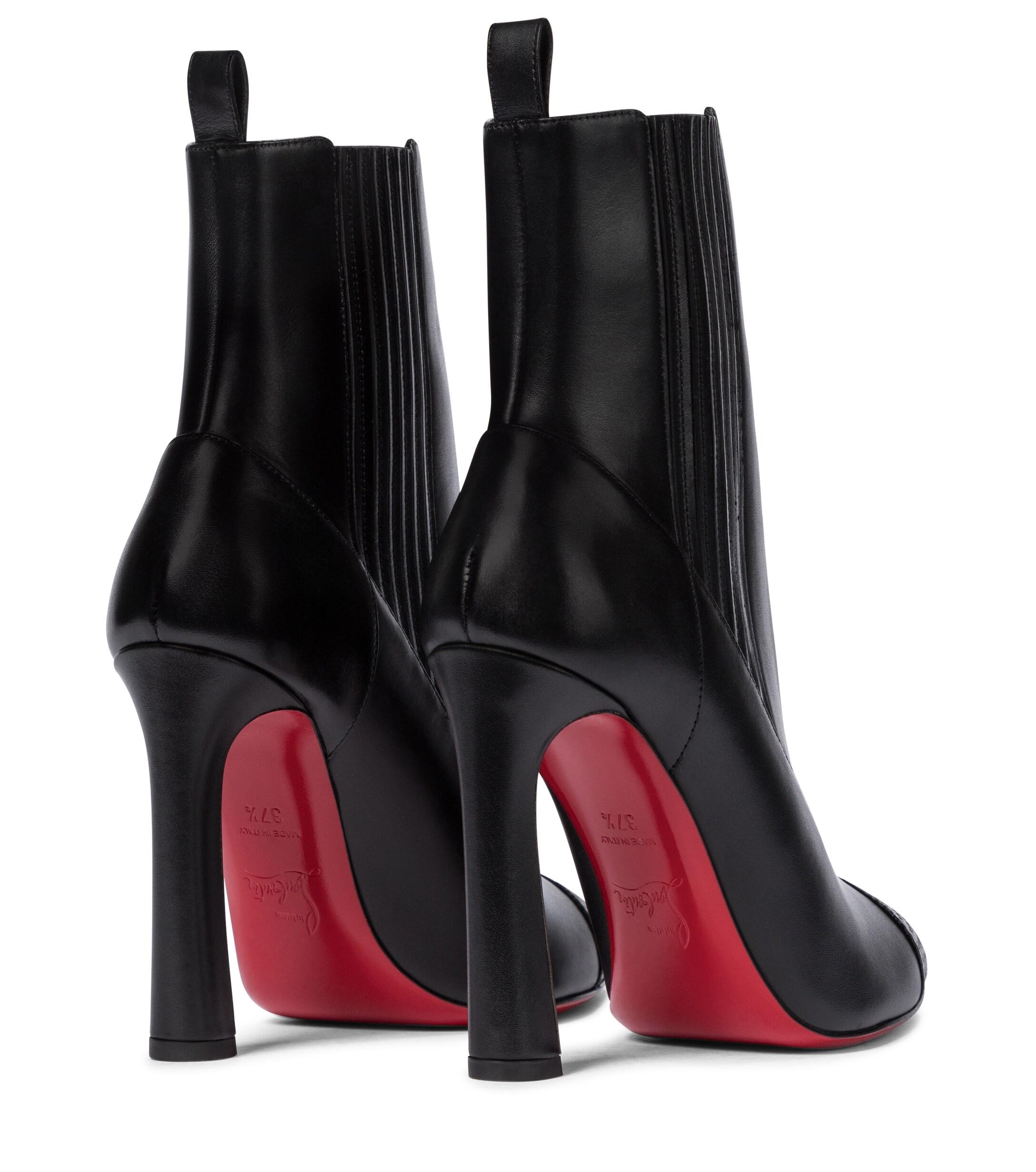 louboutin black booties