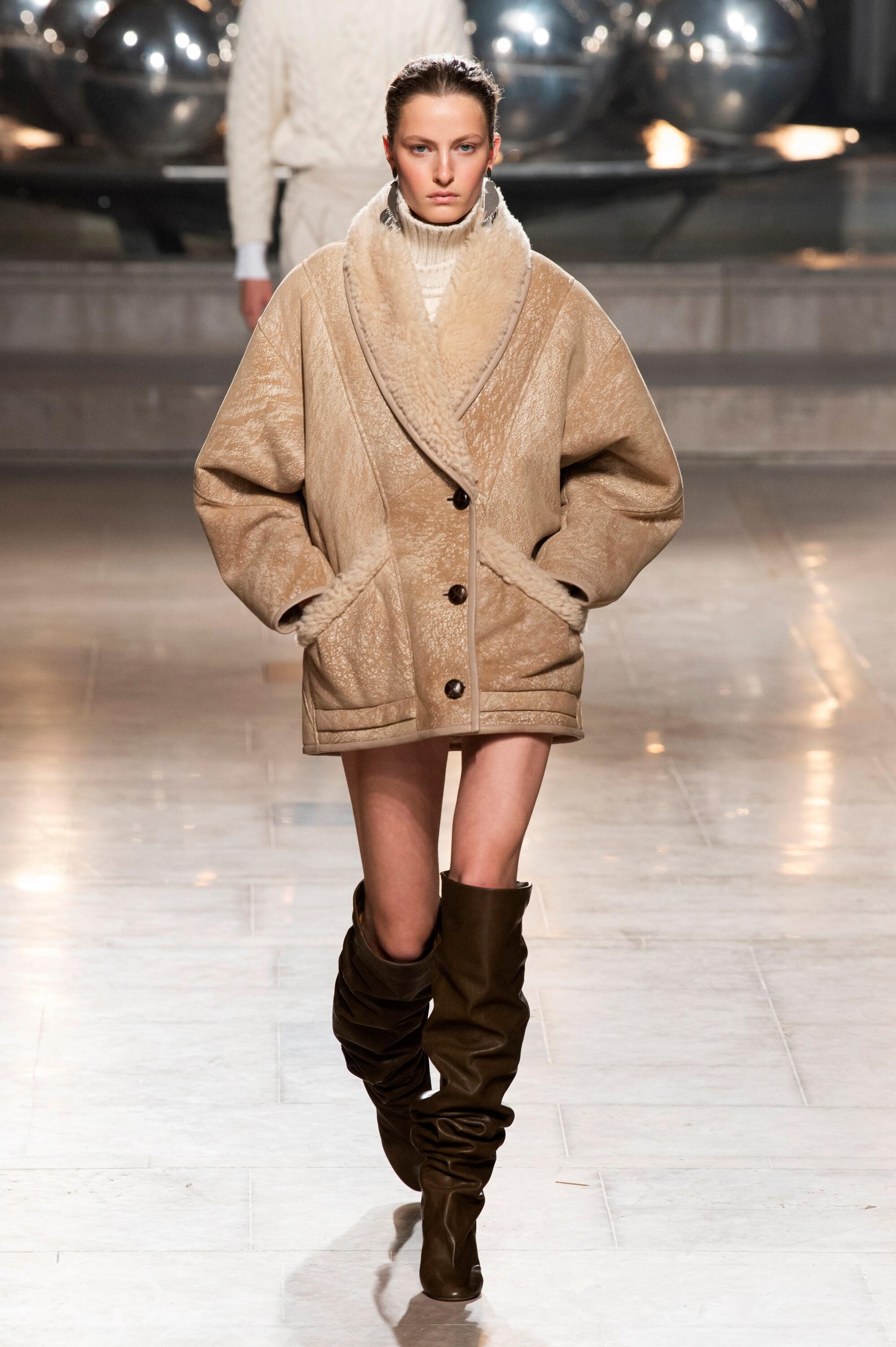 Isabel marant audrina shearling coat Clearance
