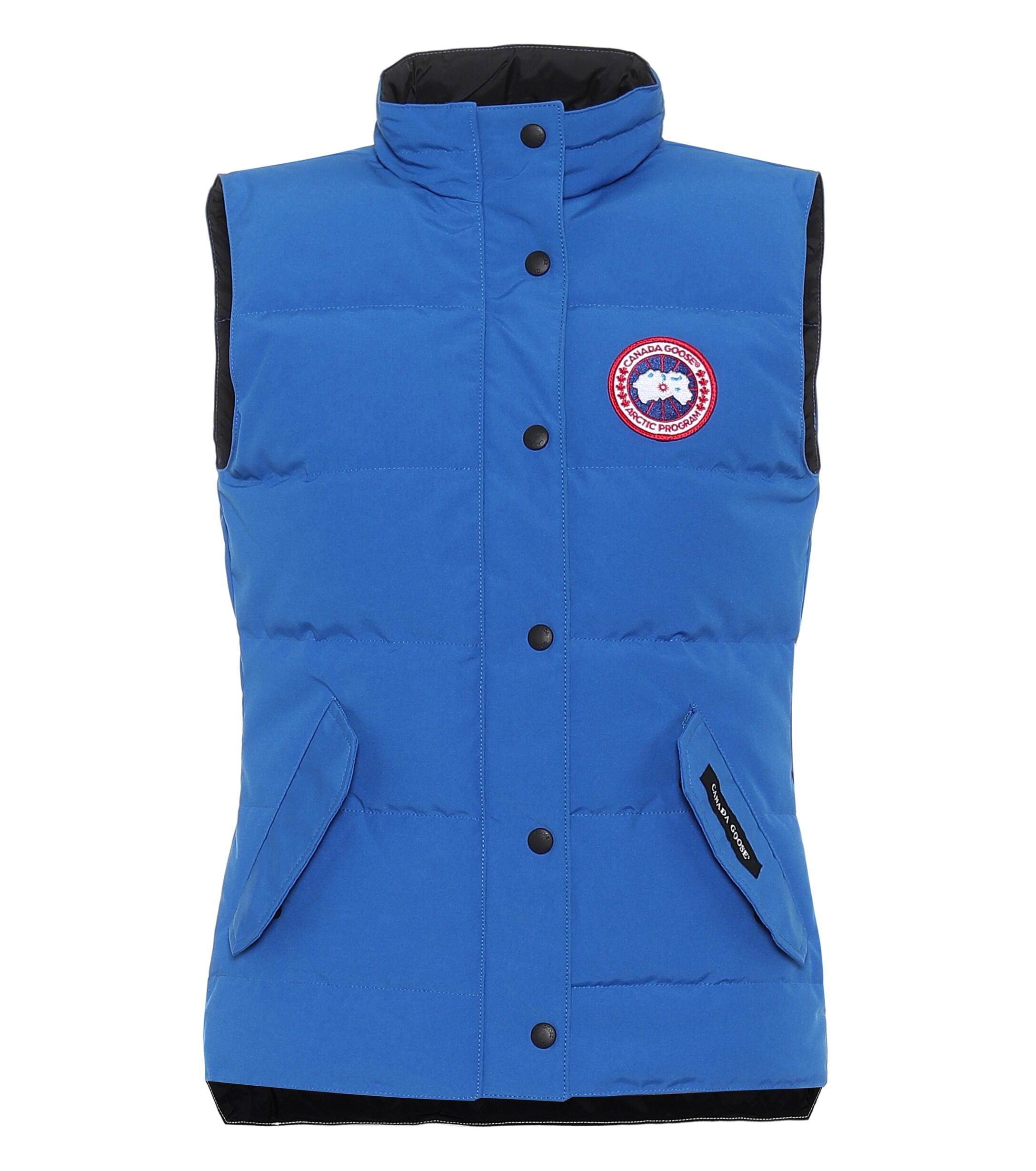 Canada Goose Goose Freestyle Down Vest in Blue - Lyst