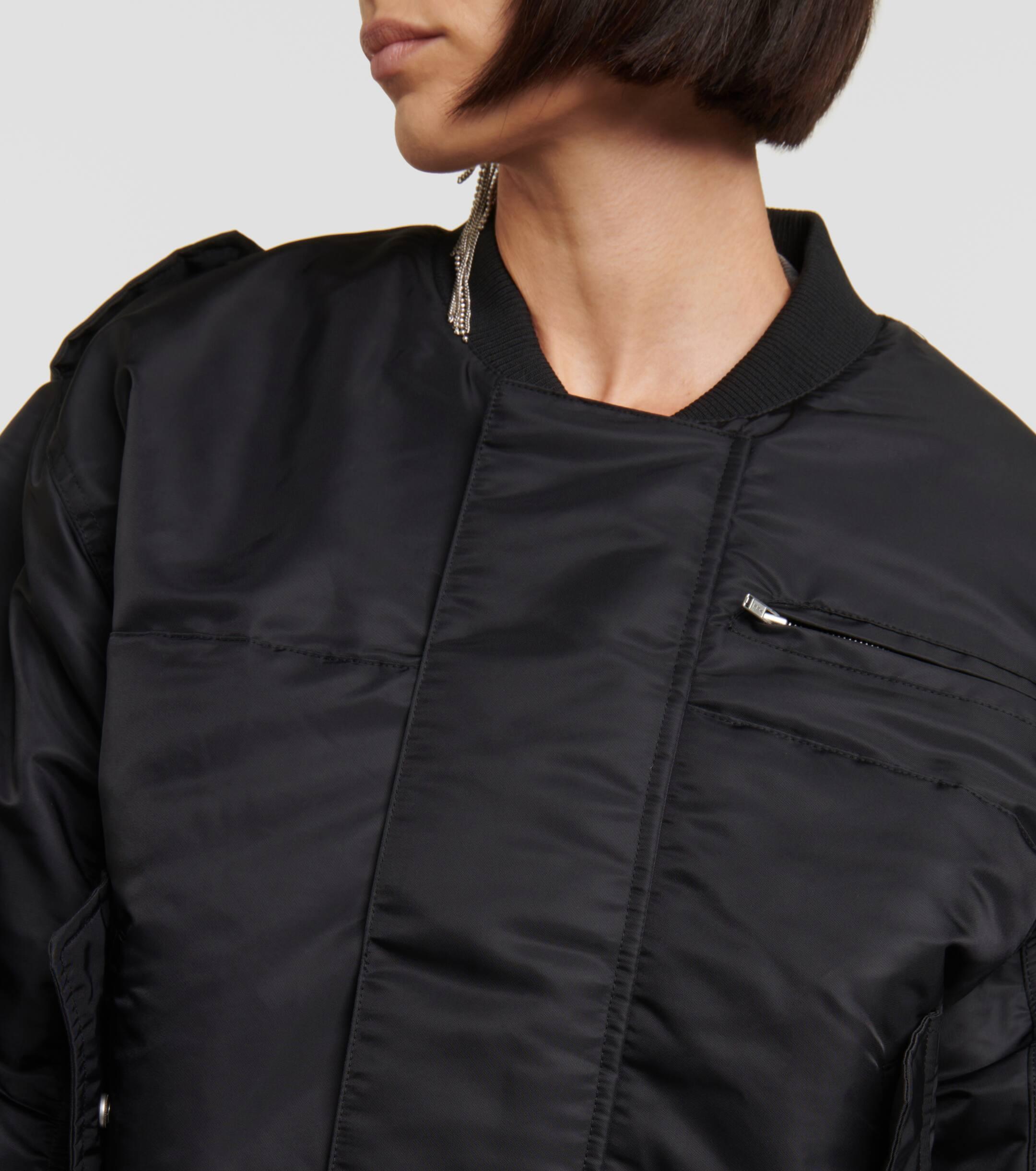 Entire studios A-2 Cropped Bomber Jacket in Black | Lyst UK Entire studios A-2 Cropped Bomber Jacket in Black | Lyst UK