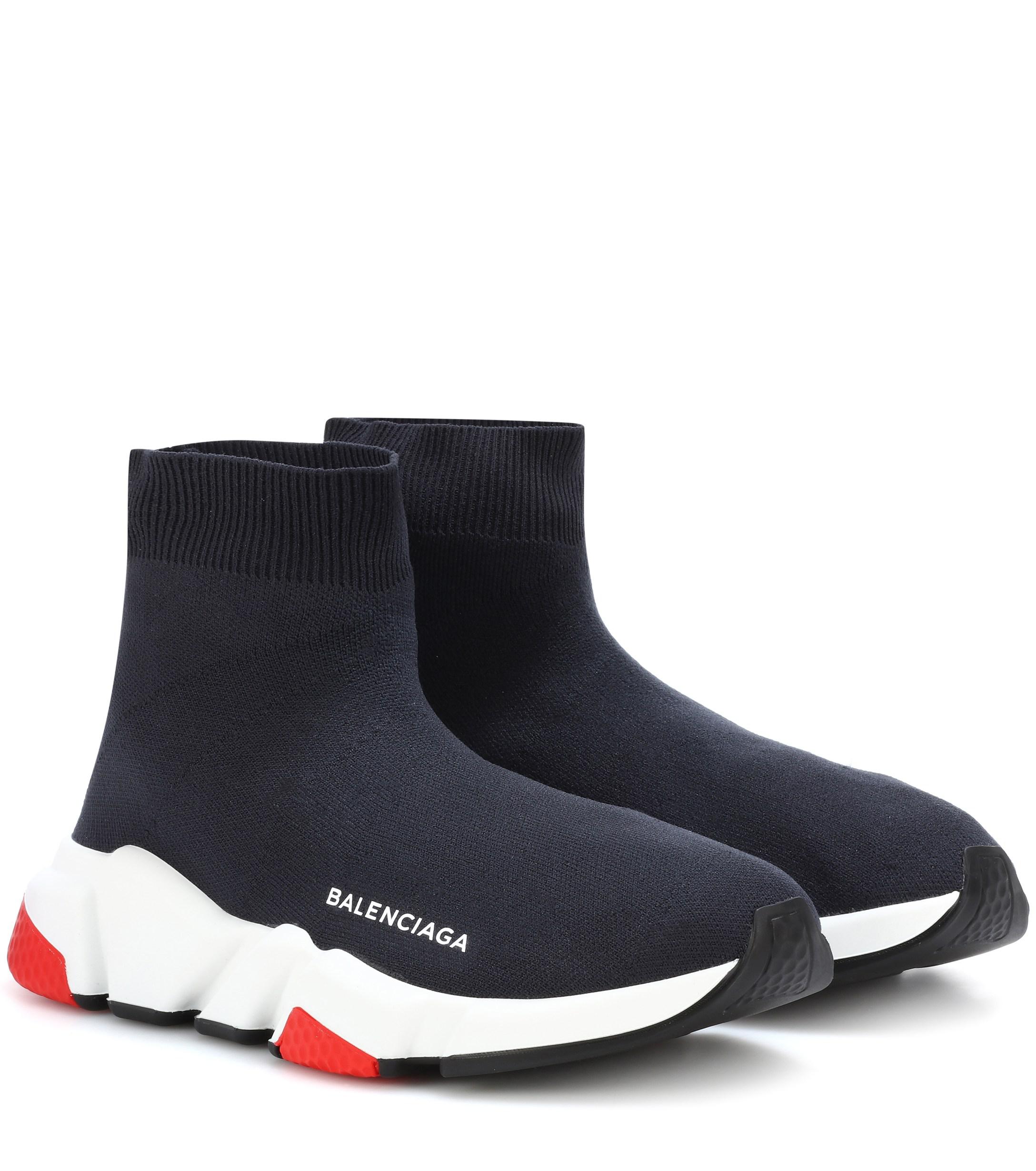 balenciaga speed trainer turquoise